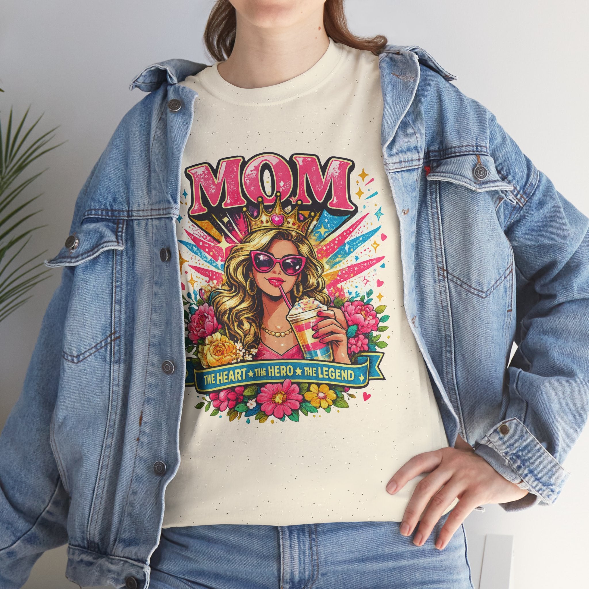 Mama Floral Shirt, Mom Graphic Tee, Gift for Mom, Colorful Vintage Mom T-Shirt, Cute Mama Shirt, Mother's Gift, Mom Life Tee