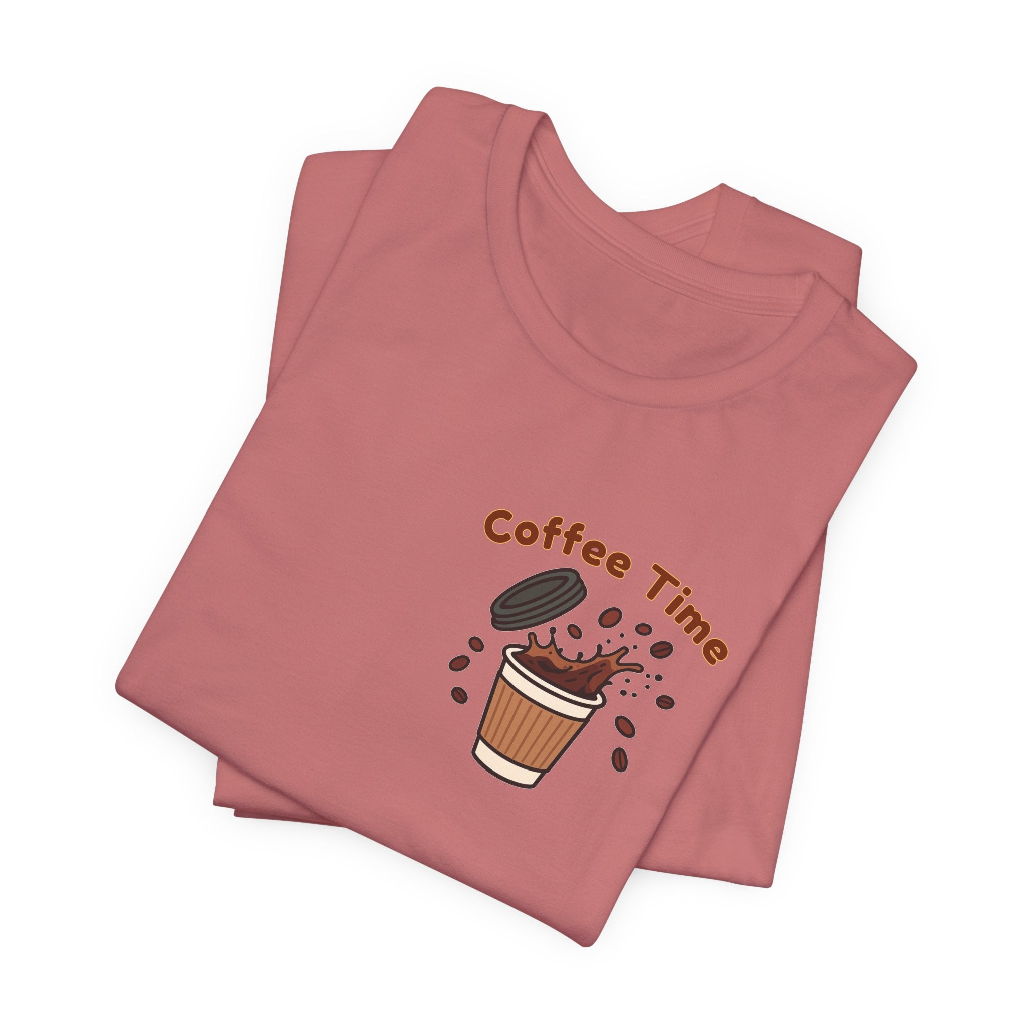 Coffee Time Tee — "More Espresso Less Depresso" Graphic T-Shirt