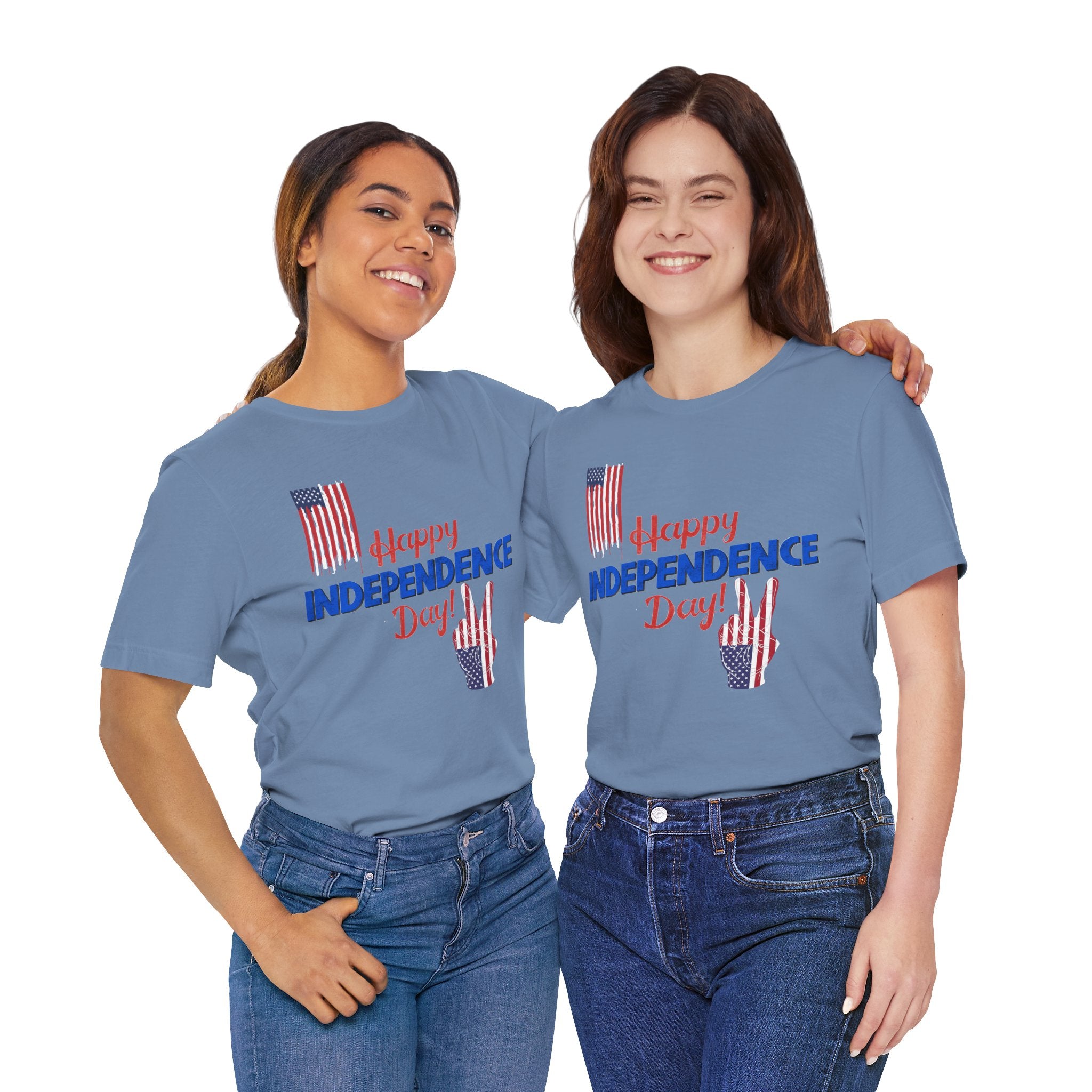 Happy Independence Day Shirt, Patriotic 4th of July T-Shirt, USA Flag Shirt, American Independence Day Tee