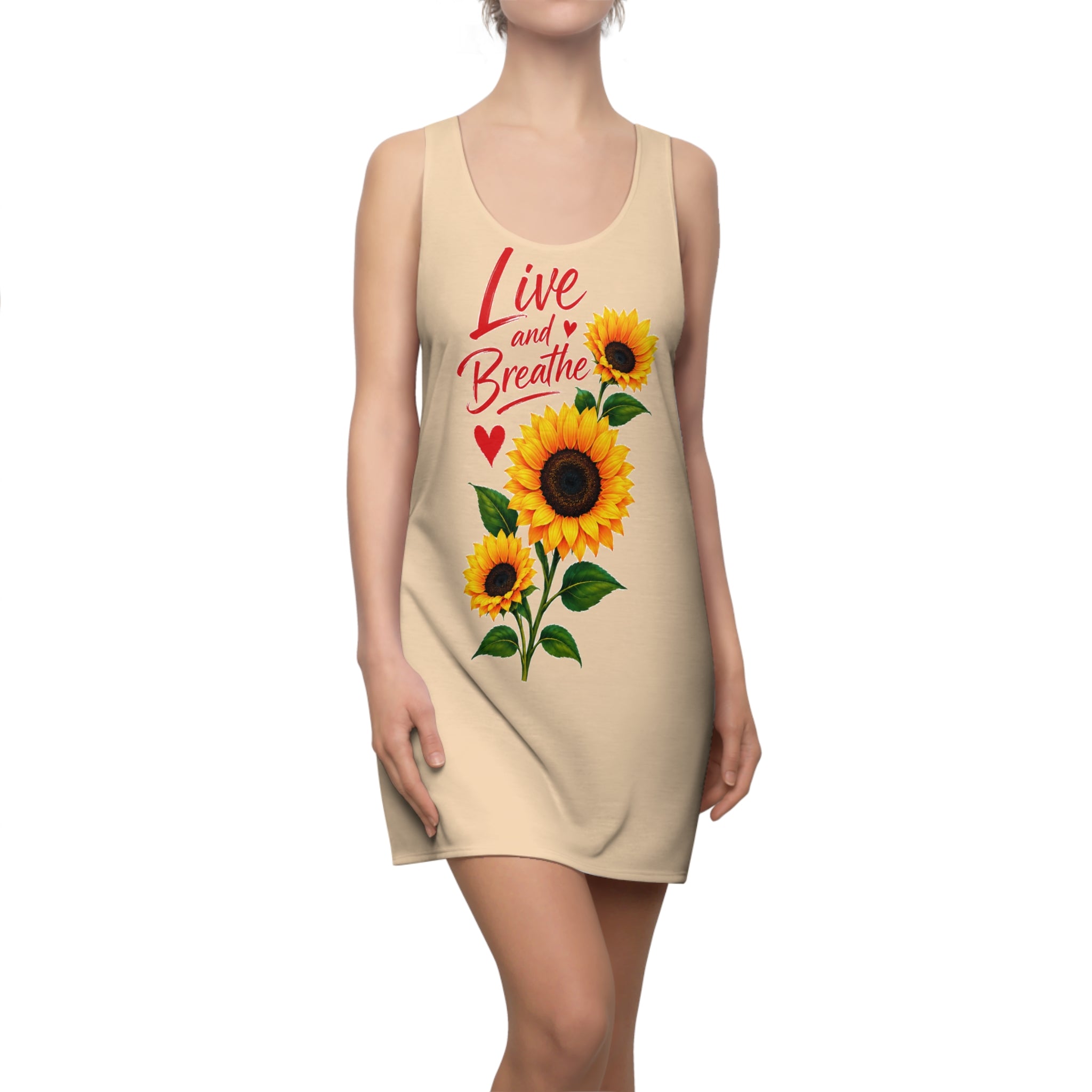 Sunflower 'Live and Breathe' Racerback Dress - Floral Summer Sundress