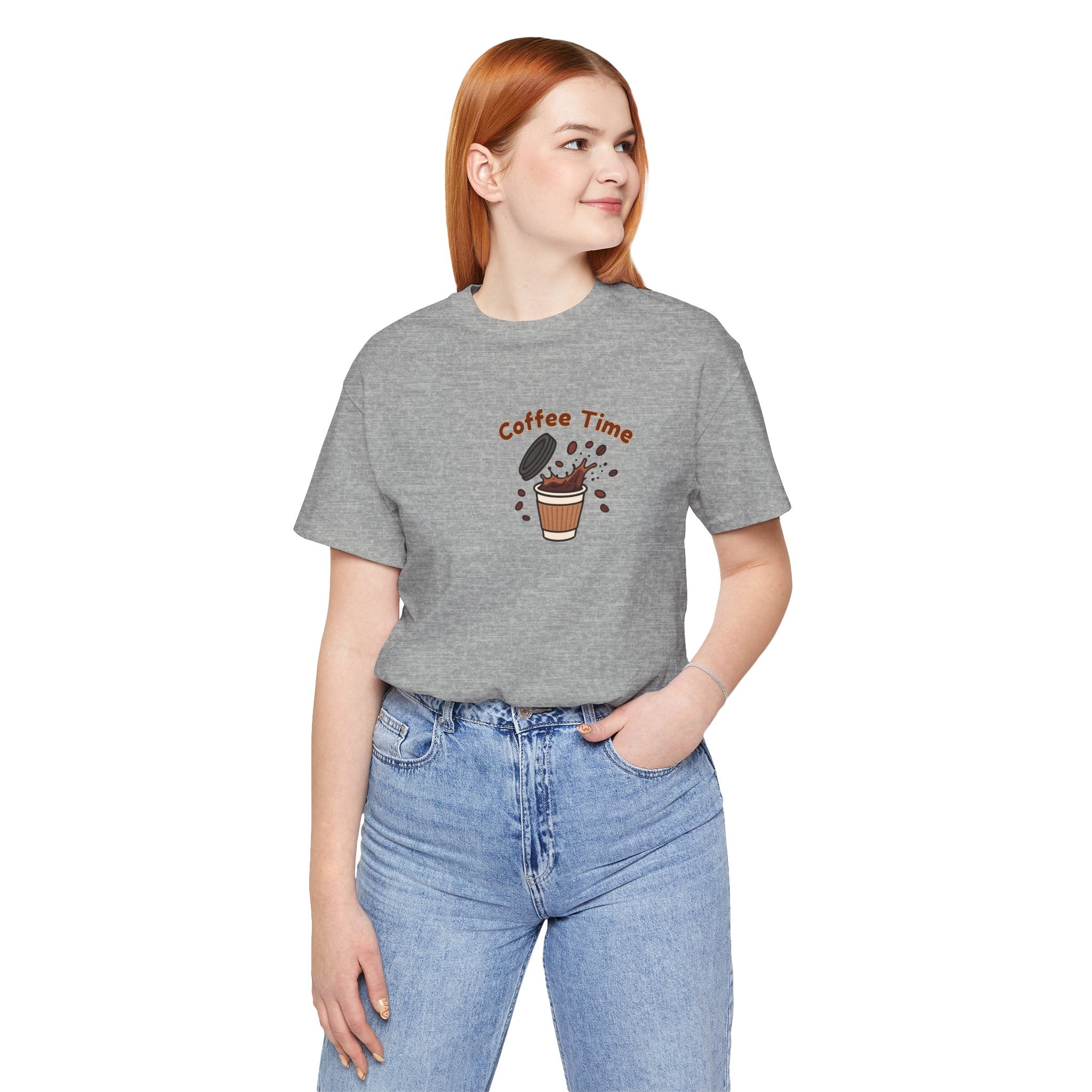 Coffee Time Tee — "More Espresso Less Depresso" Graphic T-Shirt
