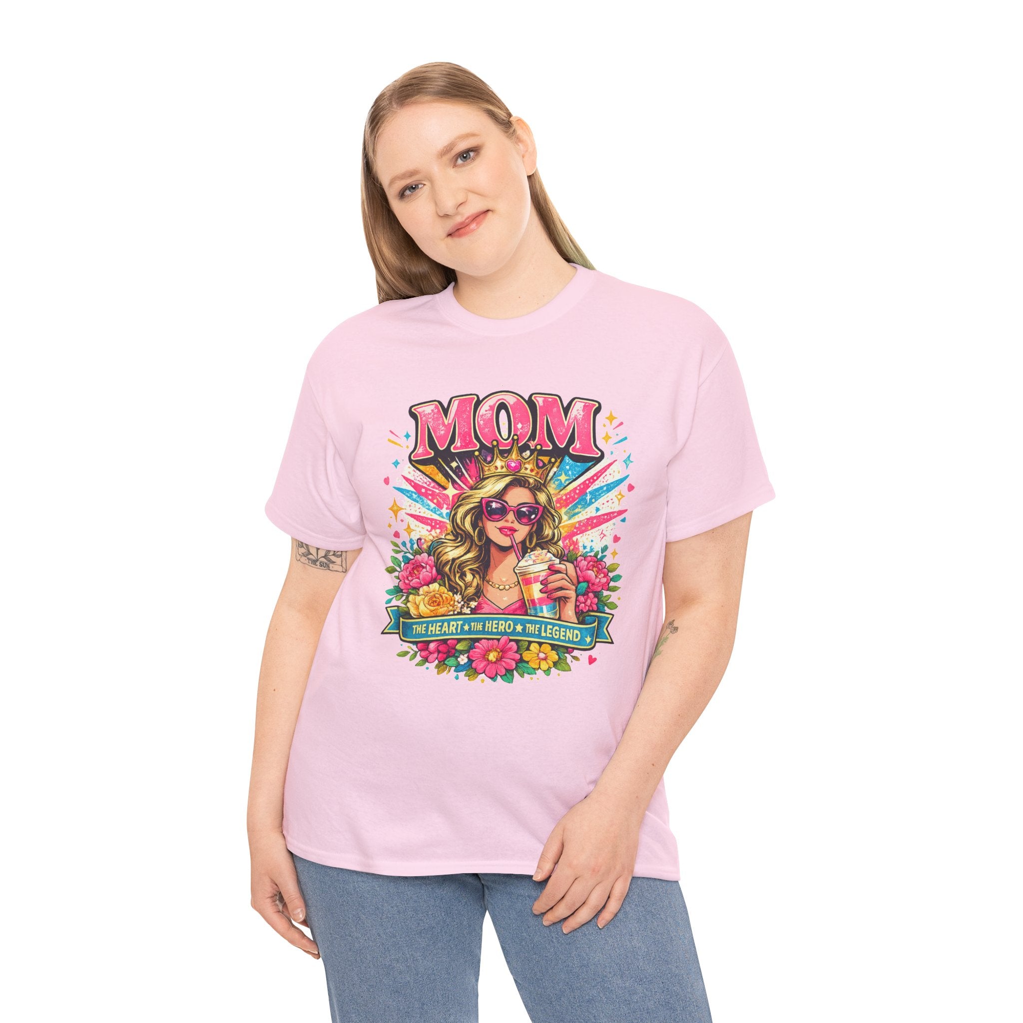 Mama Floral Shirt, Mom Graphic Tee, Gift for Mom, Colorful Vintage Mom T-Shirt, Cute Mama Shirt, Mother's Gift, Mom Life Tee