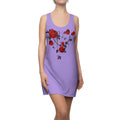 Lavender Rose Floral Dress | Women's Lightweight Summer Sundress