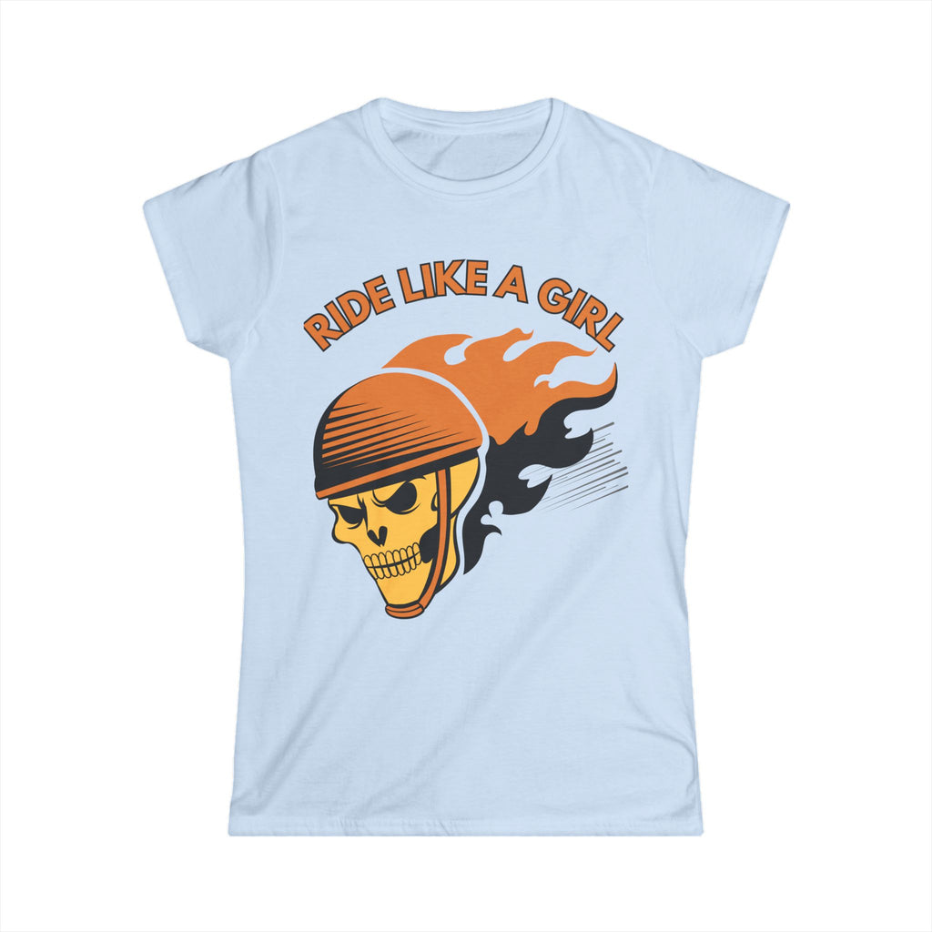Ride Like A Girl Graphic T-Shirt | Women’s Biker Motorcycle Tee