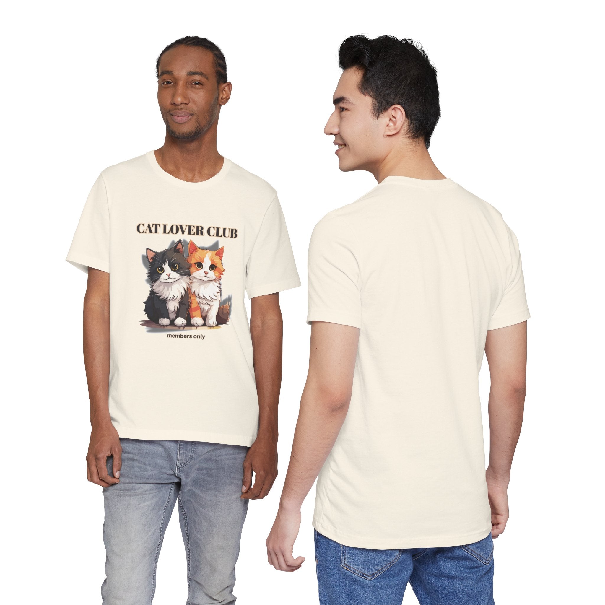 Cat Lover Club T-Shirt — Cute Kittens “members only” Graphic Tee