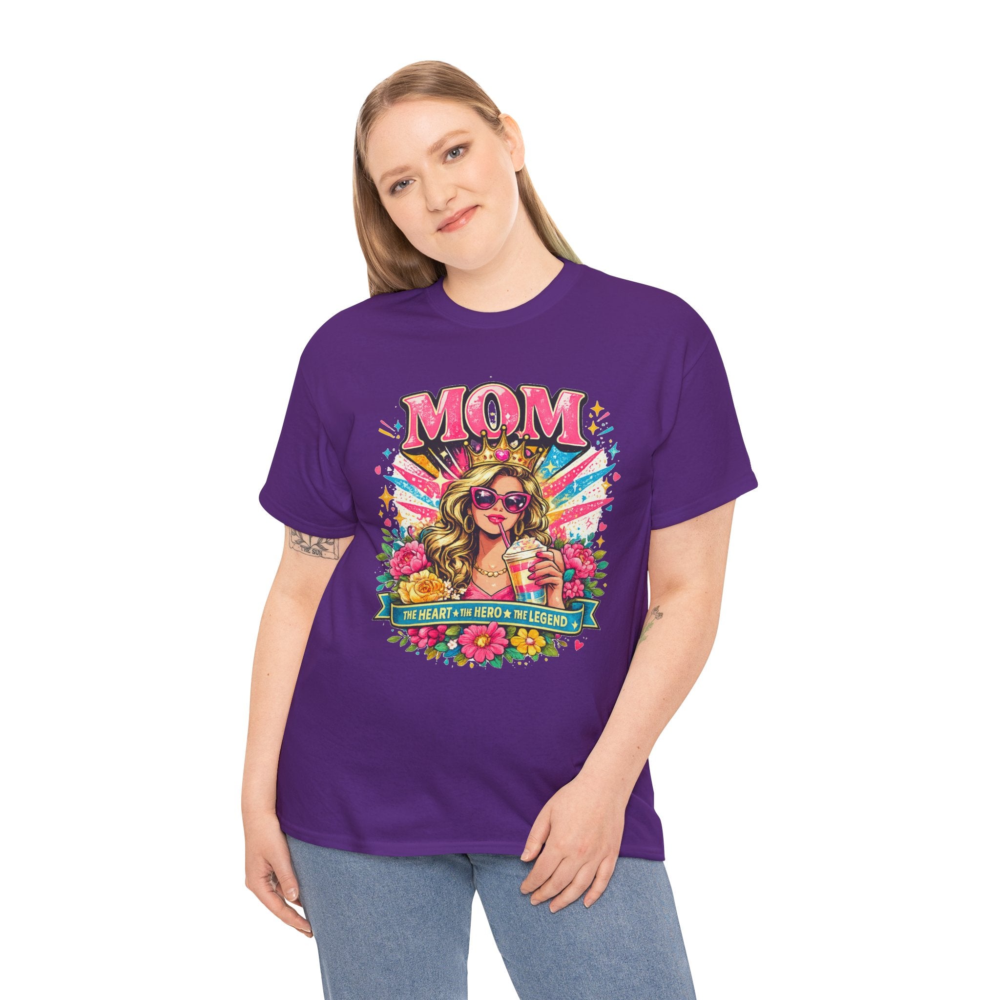 Mama Floral Shirt, Mom Graphic Tee, Gift for Mom, Colorful Vintage Mom T-Shirt, Cute Mama Shirt, Mother's Gift, Mom Life Tee