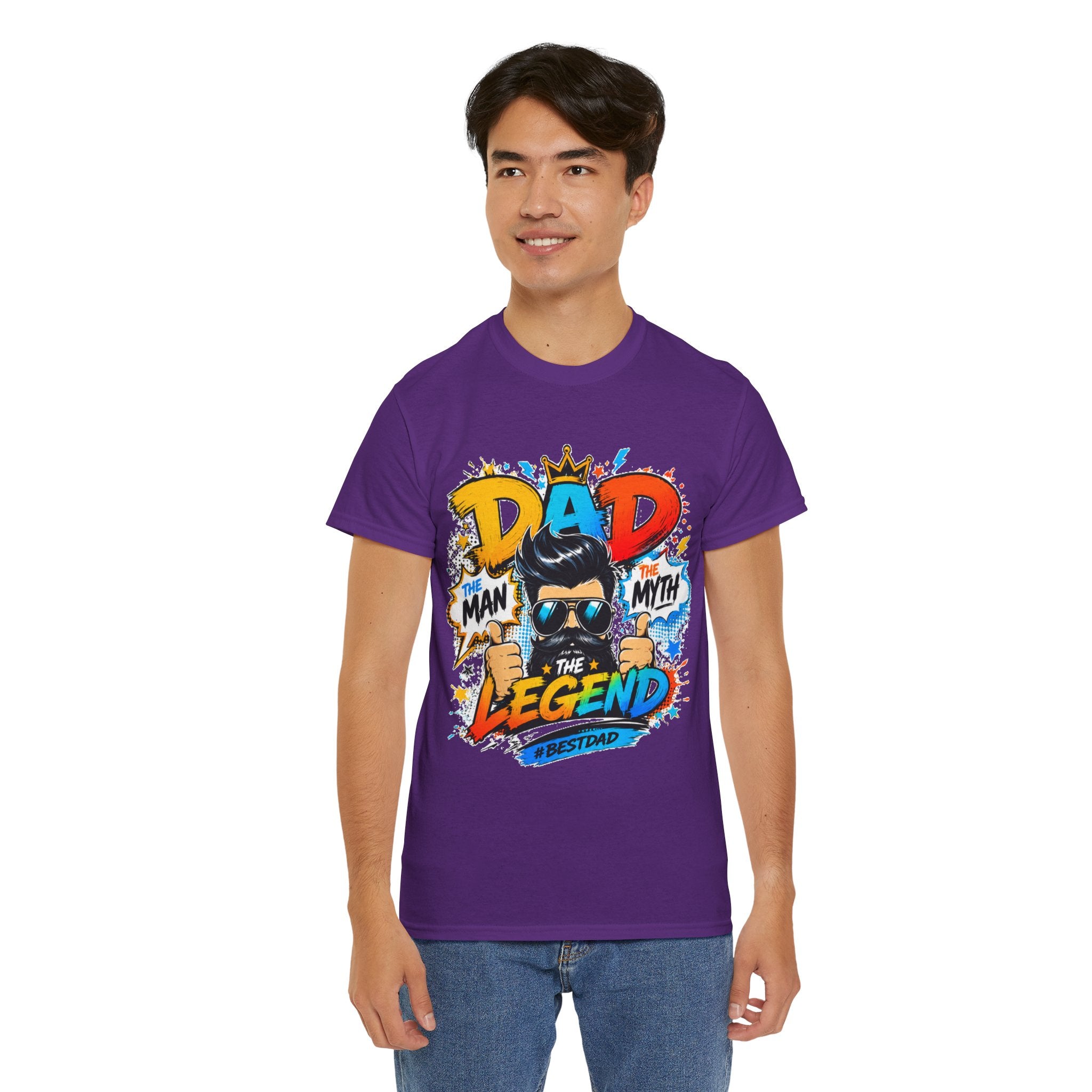 Dad The Legend T-Shirt — 'Dad: Man, Myth, Legend' Graphic Tee for Father’s Day