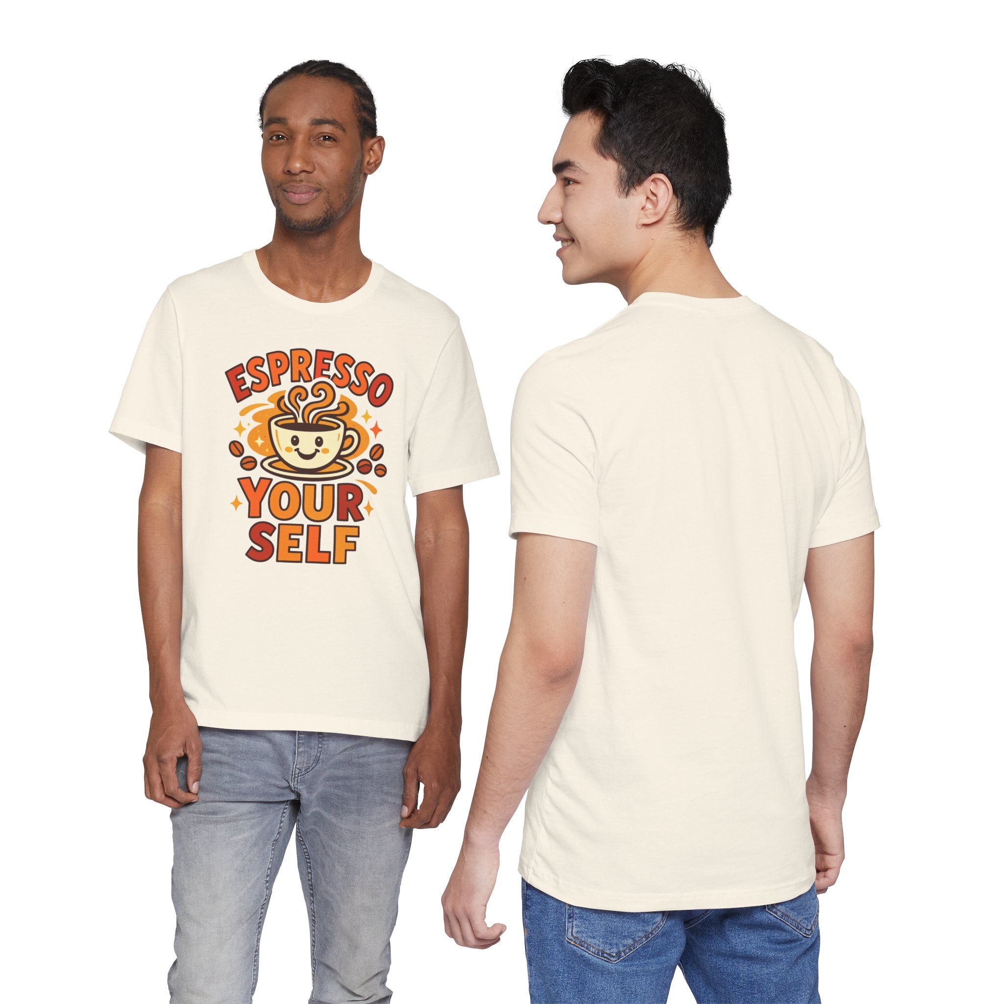 Espresso Yourself Coffee Tee — 'Espresso Your Self' Cute Coffee Cup Shirt