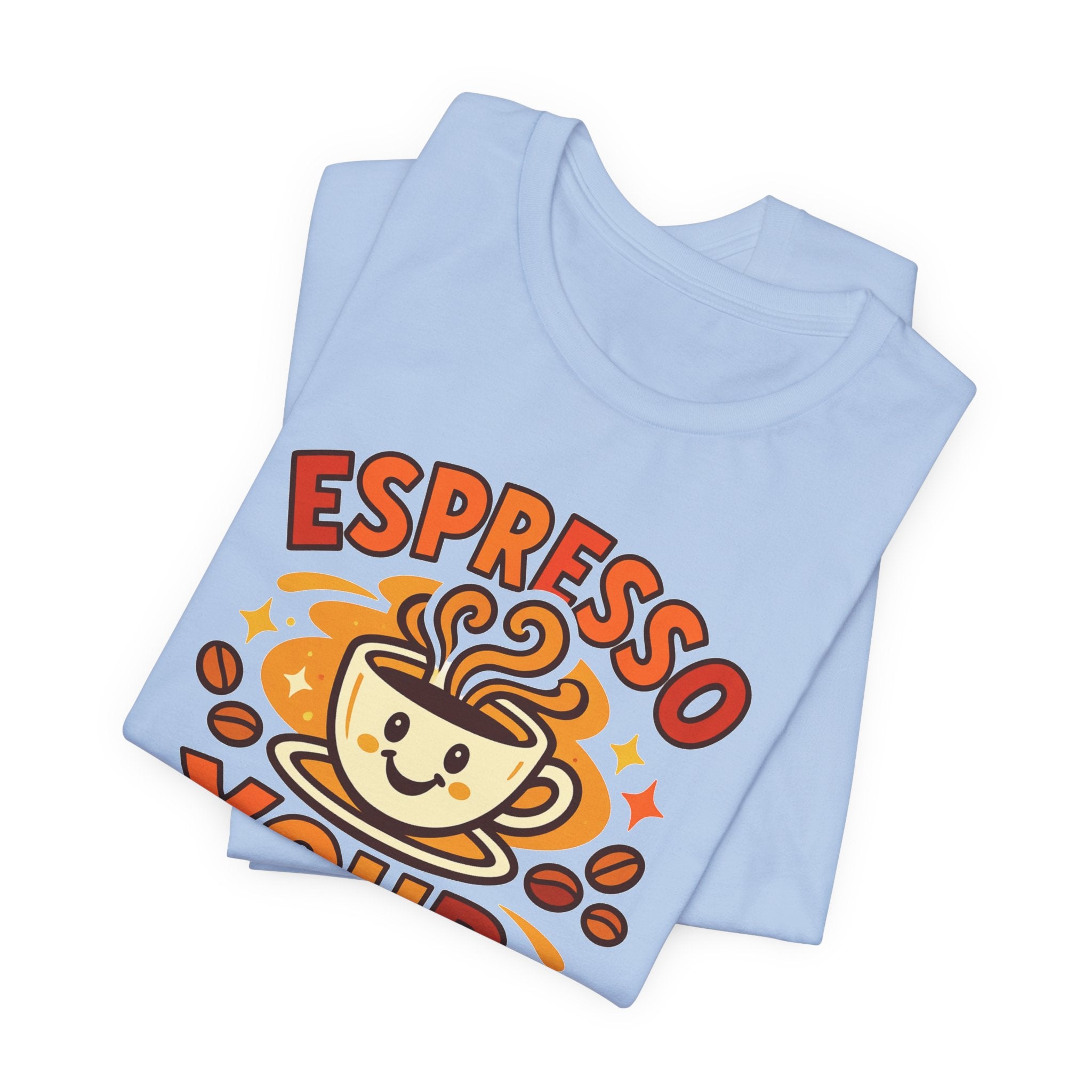 Espresso Yourself Coffee Tee — 'Espresso Your Self' Cute Coffee Cup Shirt