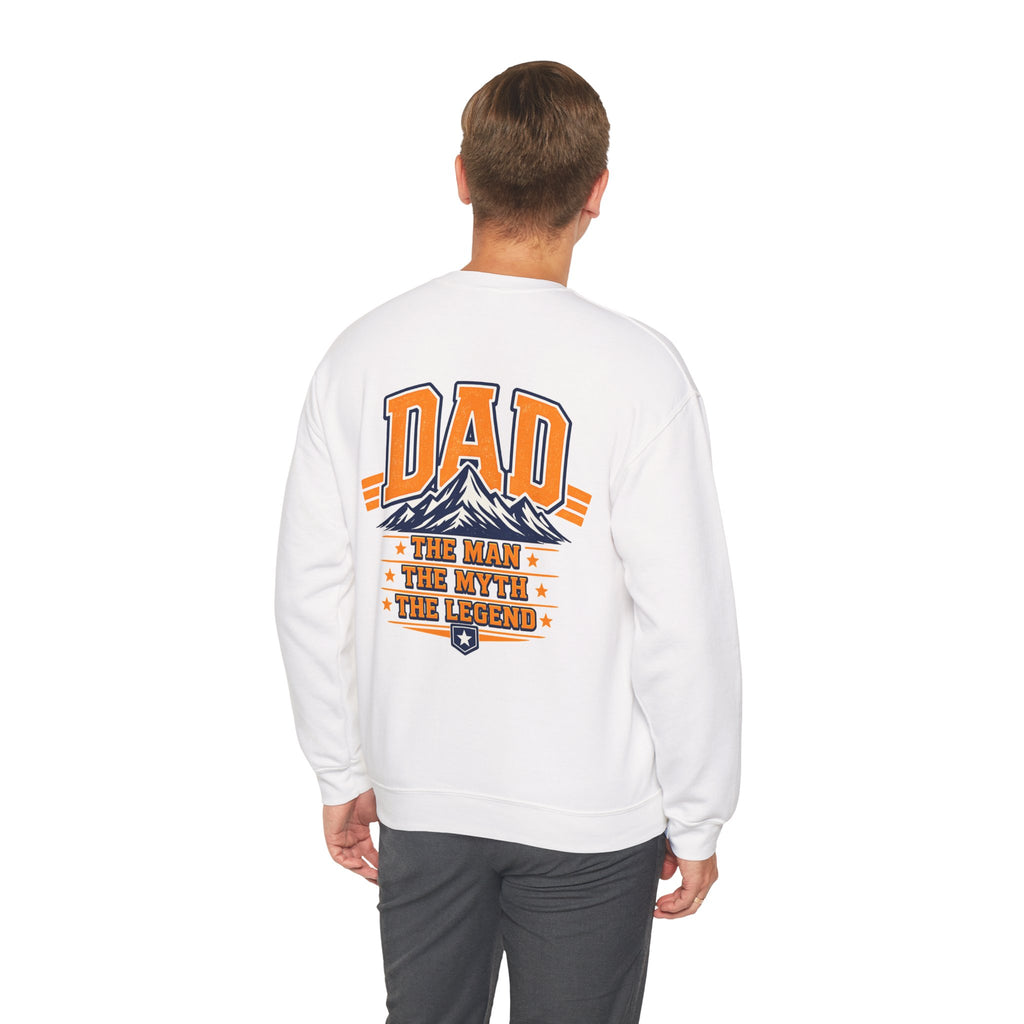 Dad Sweatshirt, The Man The Myth The Legend Crewneck, Funny Dad Gift, Father’s Day Sweatshirt, Matching Family Sweatshirt