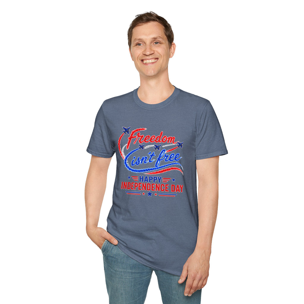 Freedom Isn't Free Shirt, Patriotic 4th of July T-Shirt, Independence Day Tee, USA Flag Graphic Tee, Military Support Gift