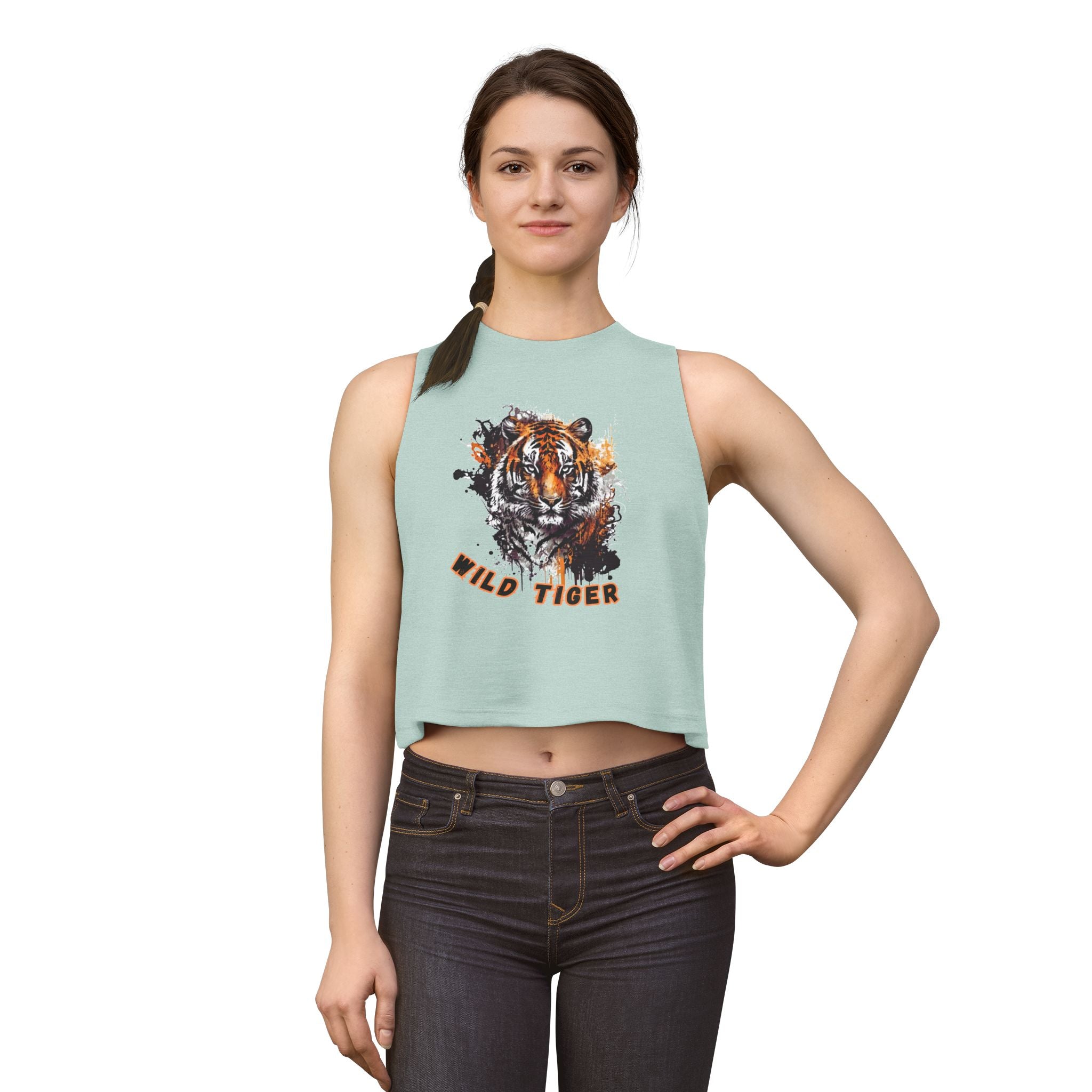 Tiger Graphic T-Shirt, Tiger Head Shirt, Wild Tiger Tee, Wildlife Animal Shirt, Artistic Tiger Portrait Tee