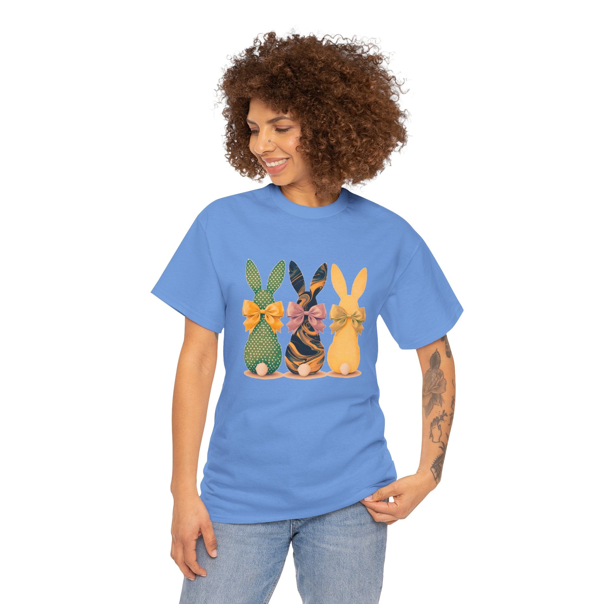 Easter Bunny Shirt, Cute Easter Tee, Spring Rabbit Shirt, Easter Gift for Women, Funny Easter T-Shirt, Pastel Bunny Tee, Easter Outfit