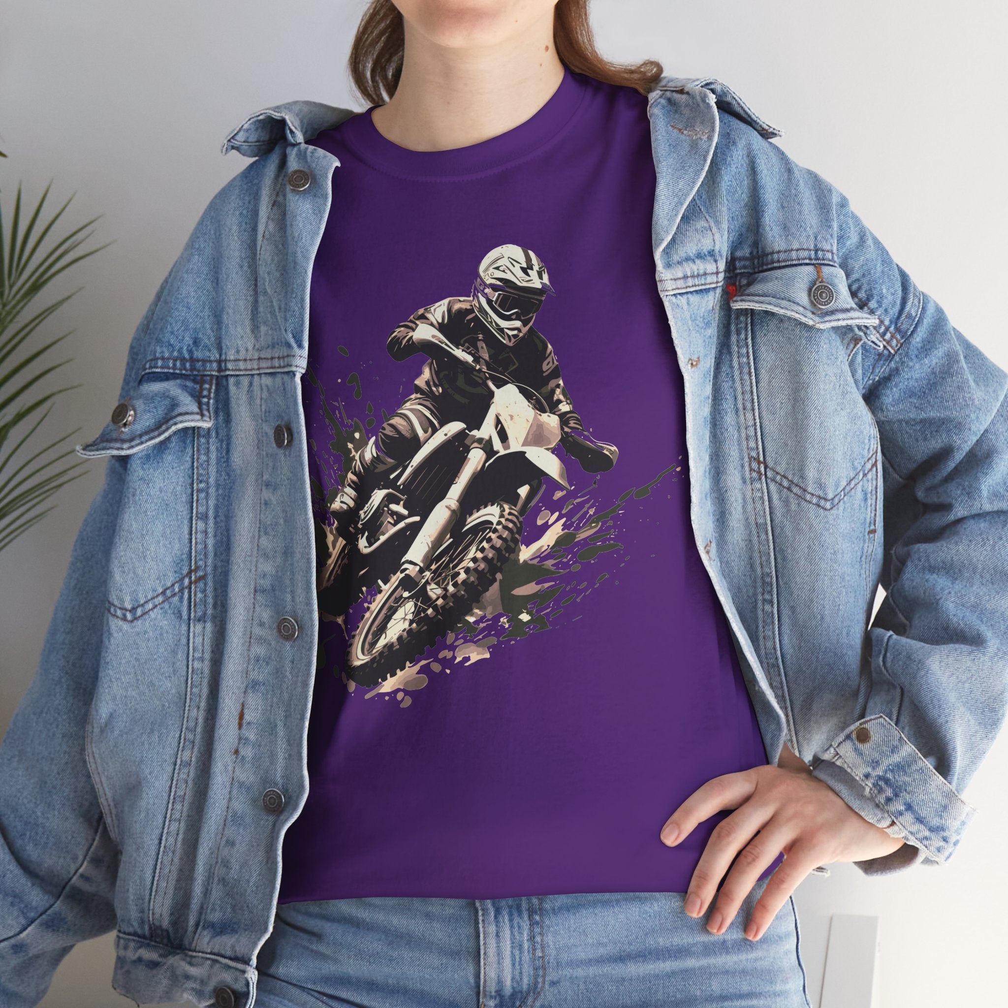 Motocross Rider Dirt Bike T-Shirt — Off-Road Racing Tee