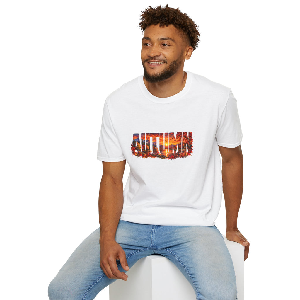 Autumn Leaves T Shirt Fall Graphic Tee Cozy Autumn Shirt