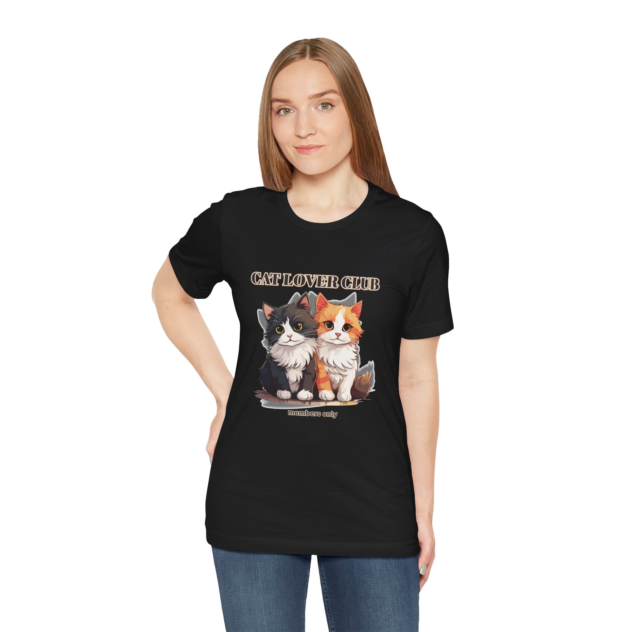 Cat Lover Club T-Shirt — Cute Kittens “members only” Graphic Tee