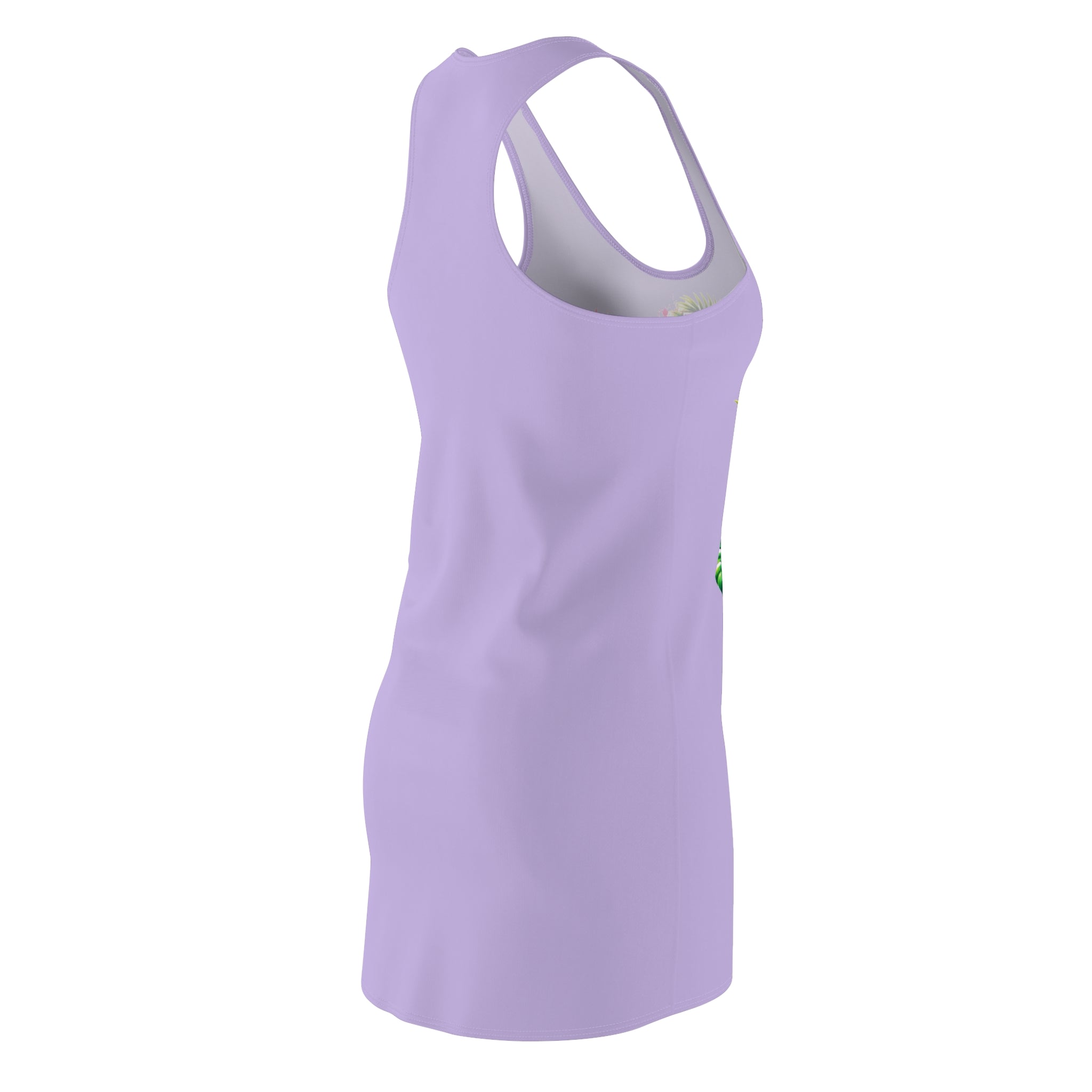 Racerback Dress — Tropical "LIFE" Floral Print