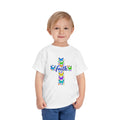 Toddler Christian Shirt, Faith Cross Butterfly Tee, Kids Religious T-Shirt, Colorful Cross Shirt, Church Gift for Girls & Boys