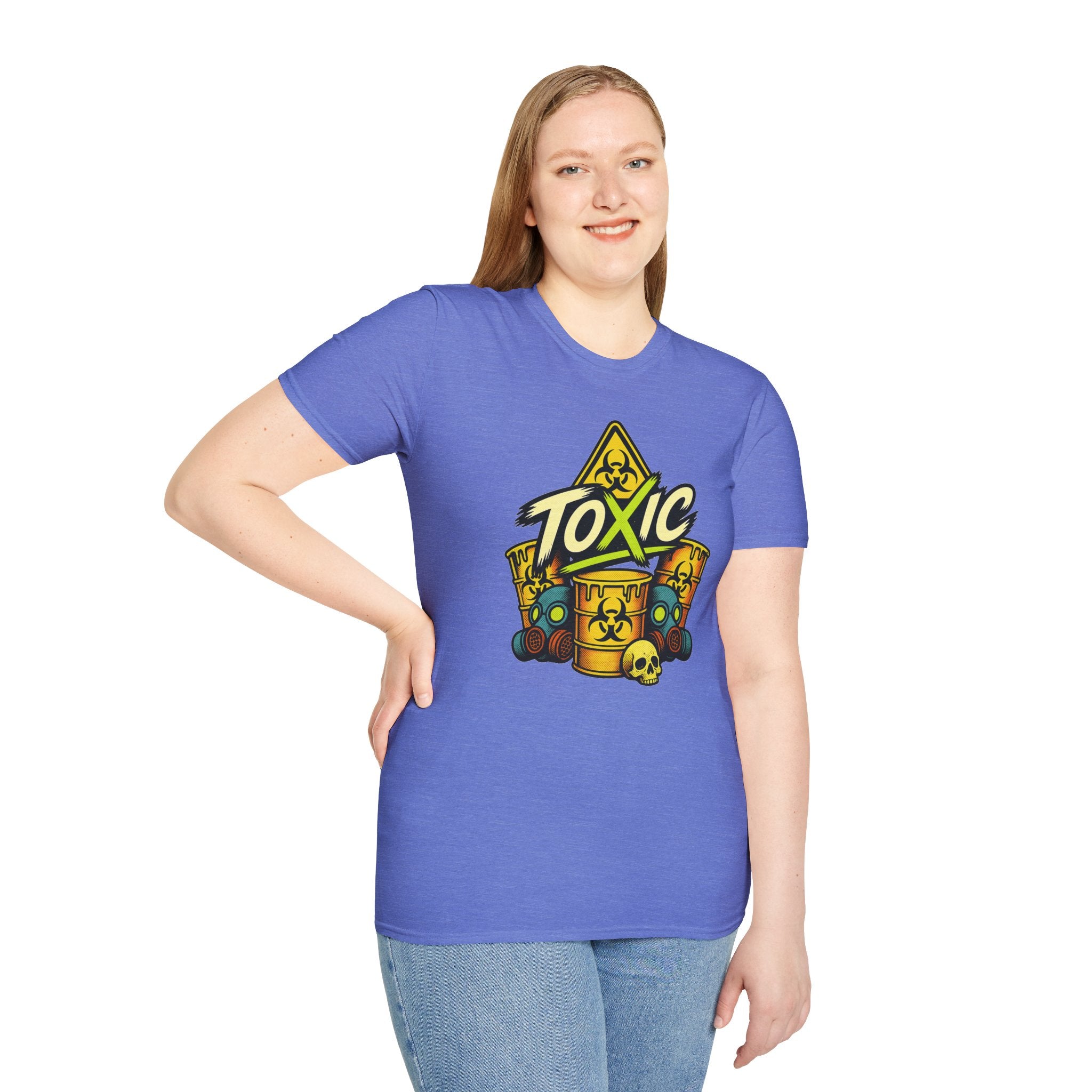 T-Shirt - Toxic Hazard Barrel Graphic Tee