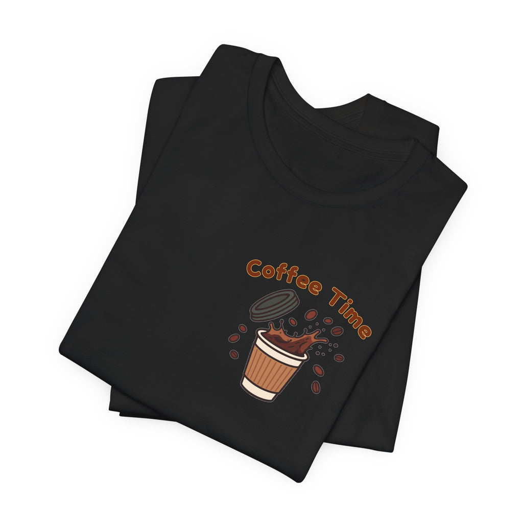 Coffee Time Tee — "More Espresso Less Depresso" Graphic T-Shirt