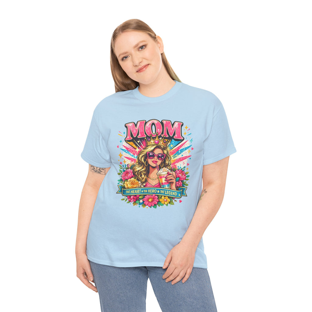 Mama Floral Shirt, Mom Graphic Tee, Gift for Mom, Colorful Vintage Mom T-Shirt, Cute Mama Shirt, Mother's Gift, Mom Life Tee