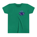 Youth Tee — Purple Heart 'LOVE' Graphic Kids T-Shirt
