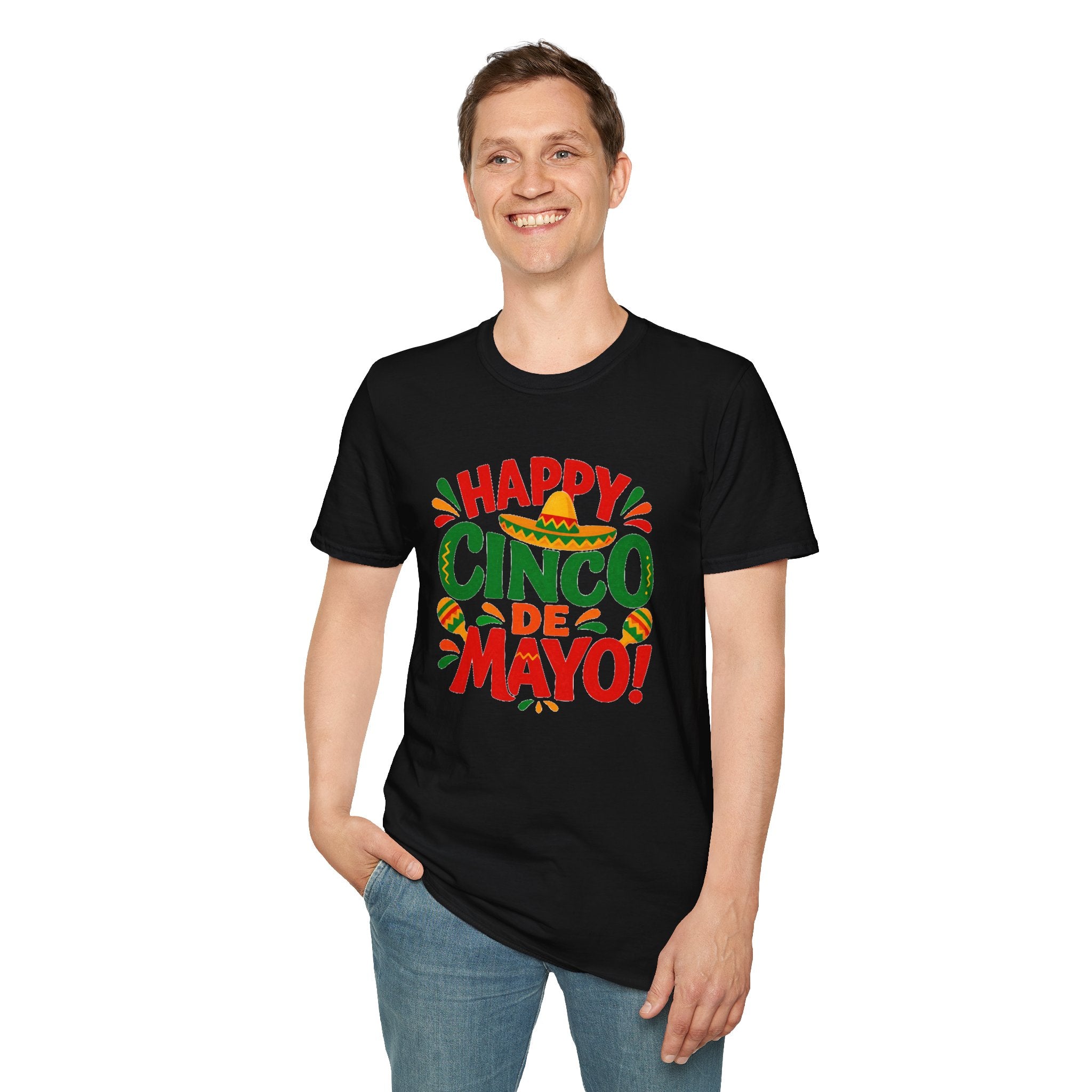 Cinco De Mayo Shirt, Happy Cinco De Mayo Tee, Fiesta Party T-Shirt, Mexican Holiday Shirt, Funny Cinco Shirt for Women Men