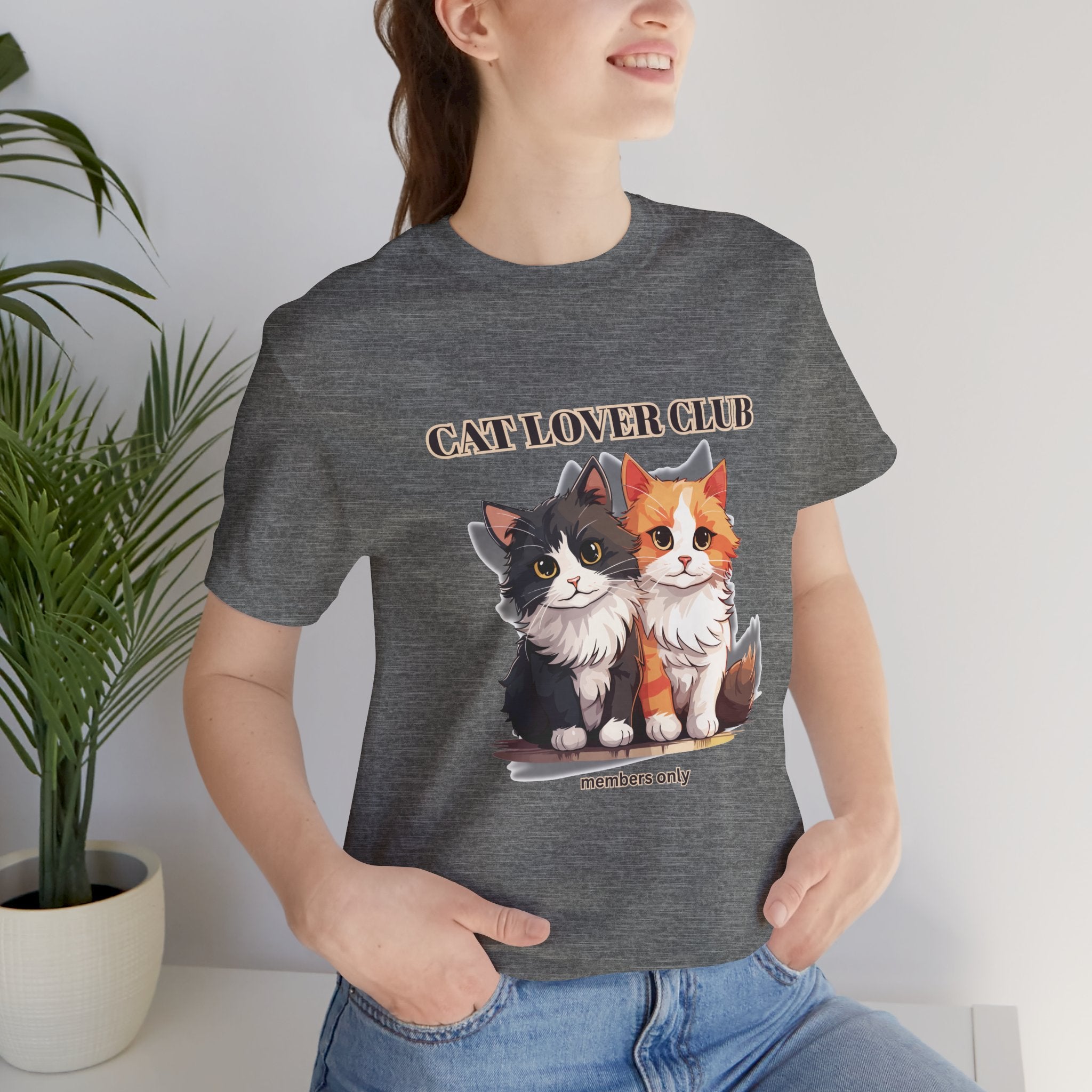 Cat Lover Club T-Shirt — Cute Kittens “members only” Graphic Tee