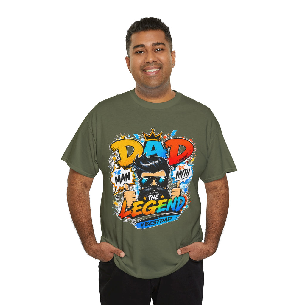 Dad The Legend T-Shirt — 'Dad: Man, Myth, Legend' Graphic Tee for Father’s Day