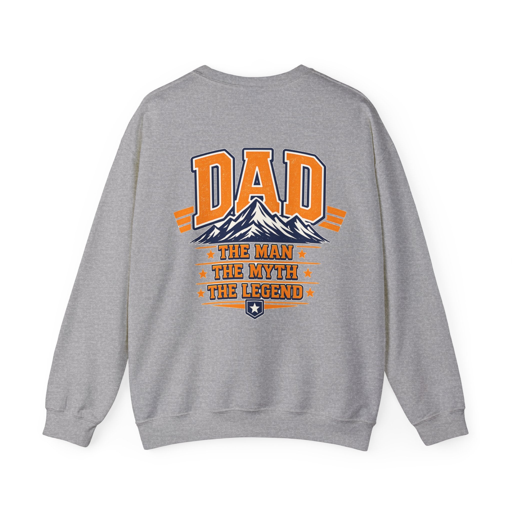Dad Sweatshirt, The Man The Myth The Legend Crewneck, Funny Dad Gift, Father’s Day Sweatshirt, Matching Family Sweatshirt