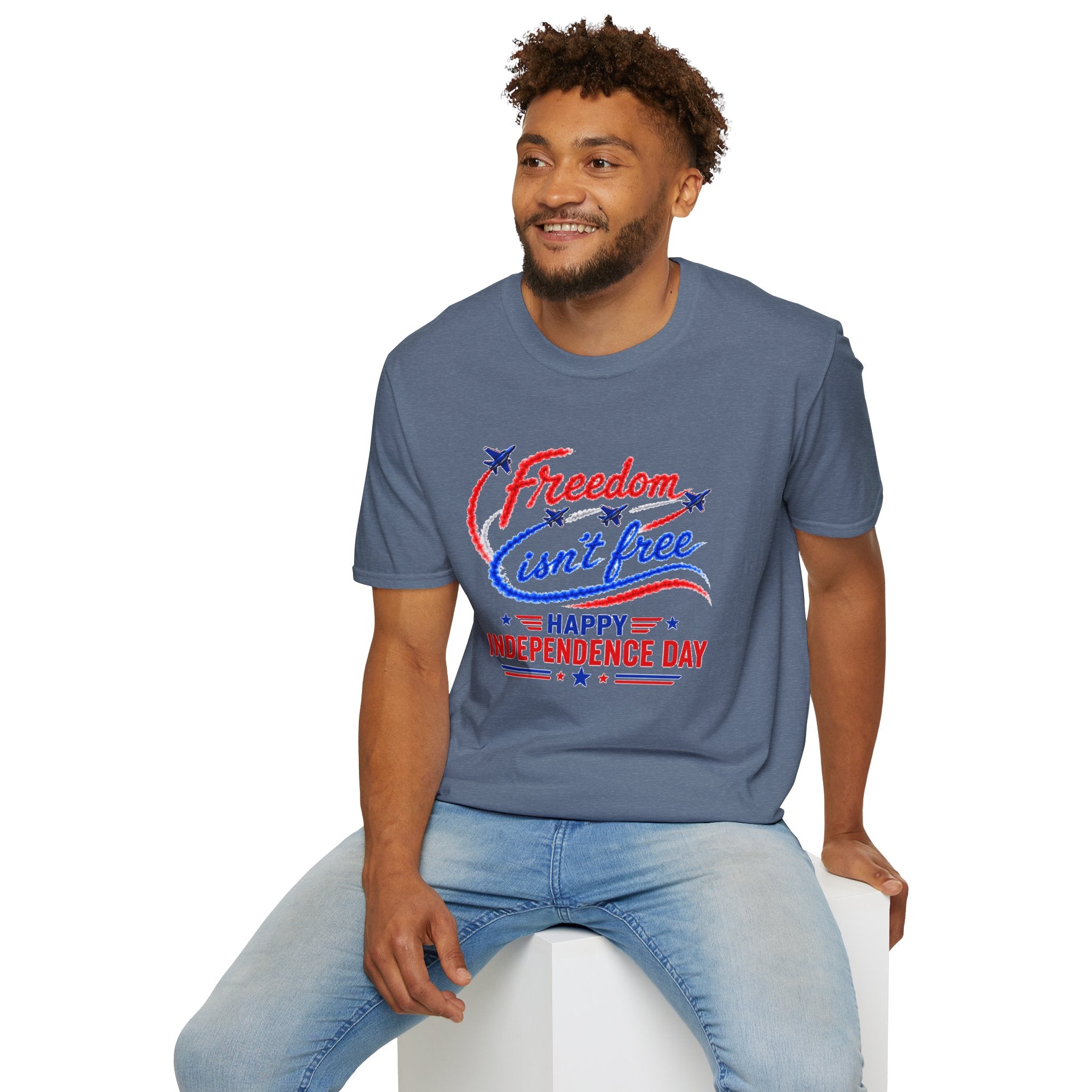 Freedom Isn't Free Shirt, Patriotic 4th of July T-Shirt, Independence Day Tee, USA Flag Graphic Tee, Military Support Gift