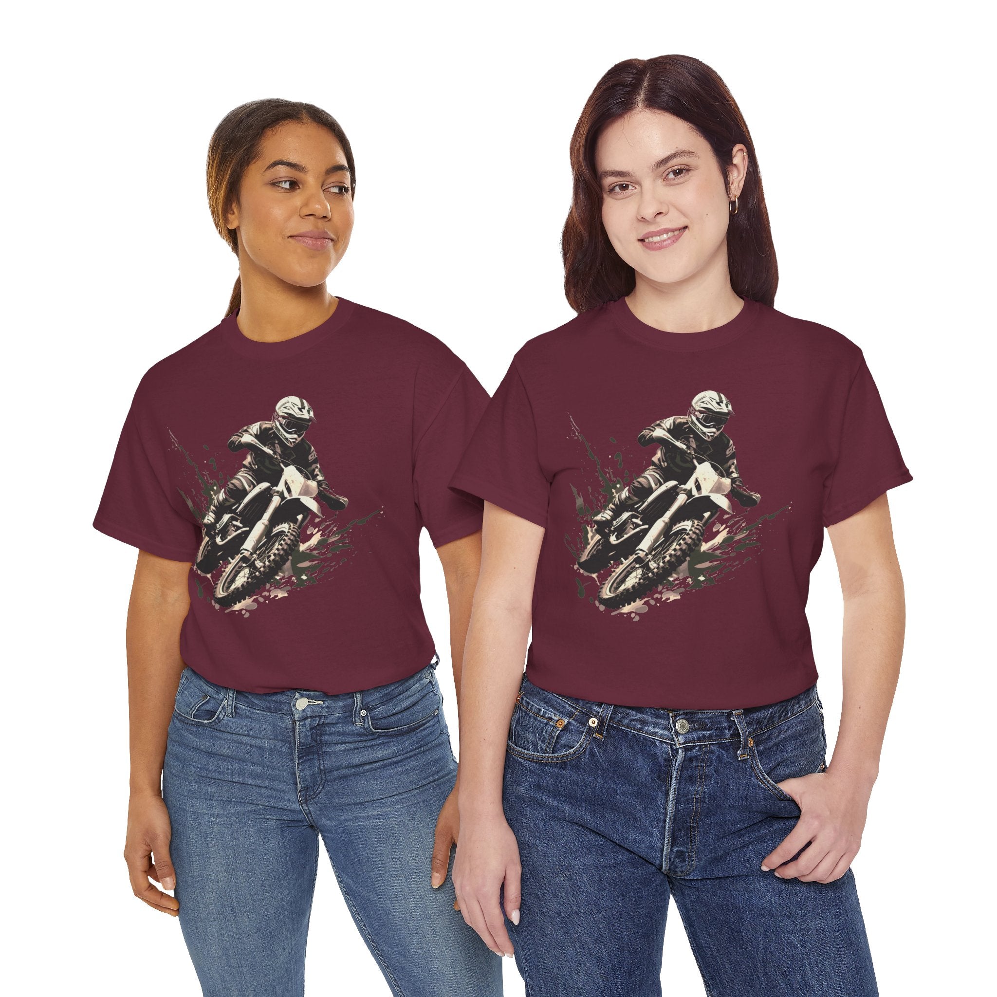 Motocross Rider Dirt Bike T-Shirt — Off-Road Racing Tee