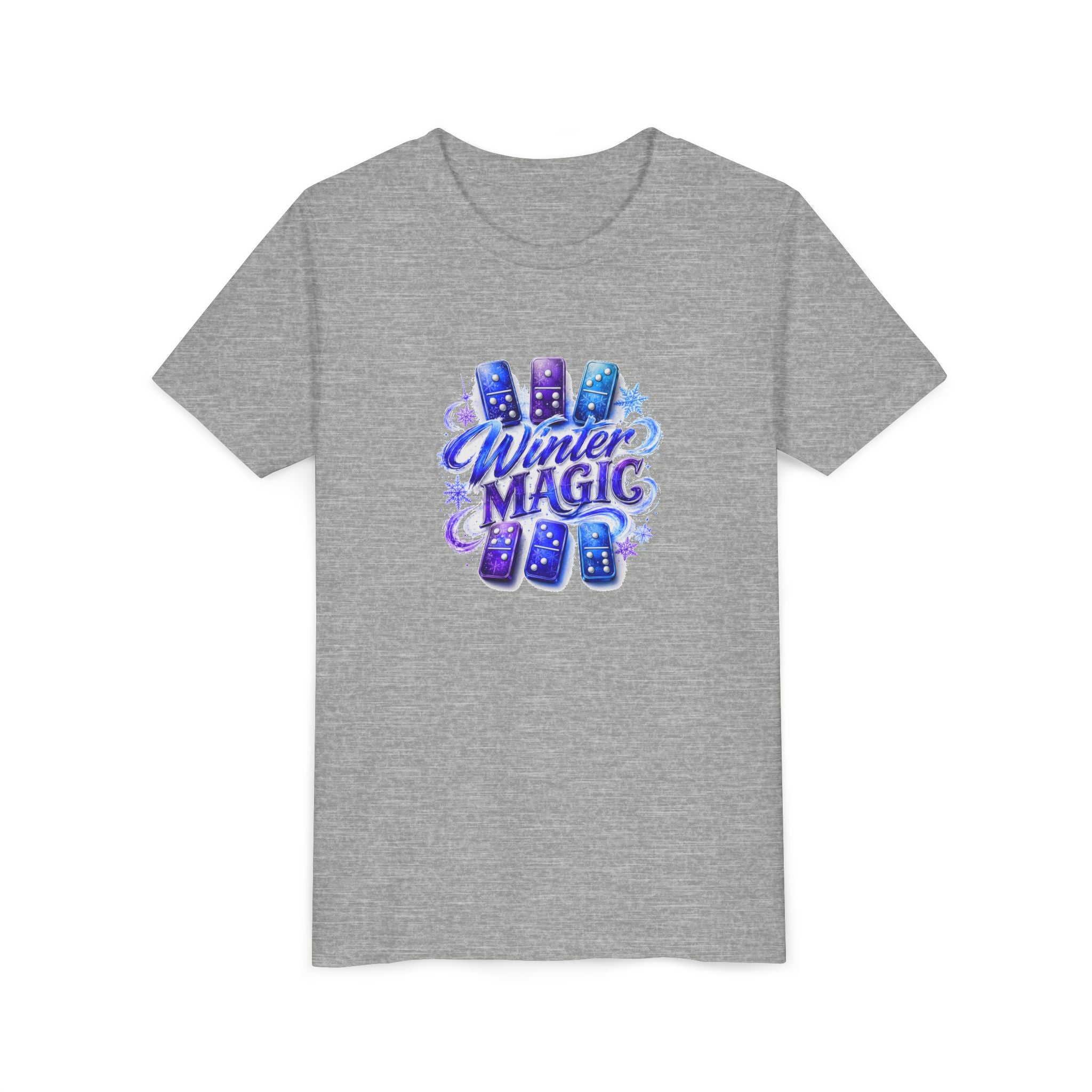 Kids Winter Shirt, Snowflake Graphic Tee, Winter Magic Shirt, Holiday Shirt for Kids