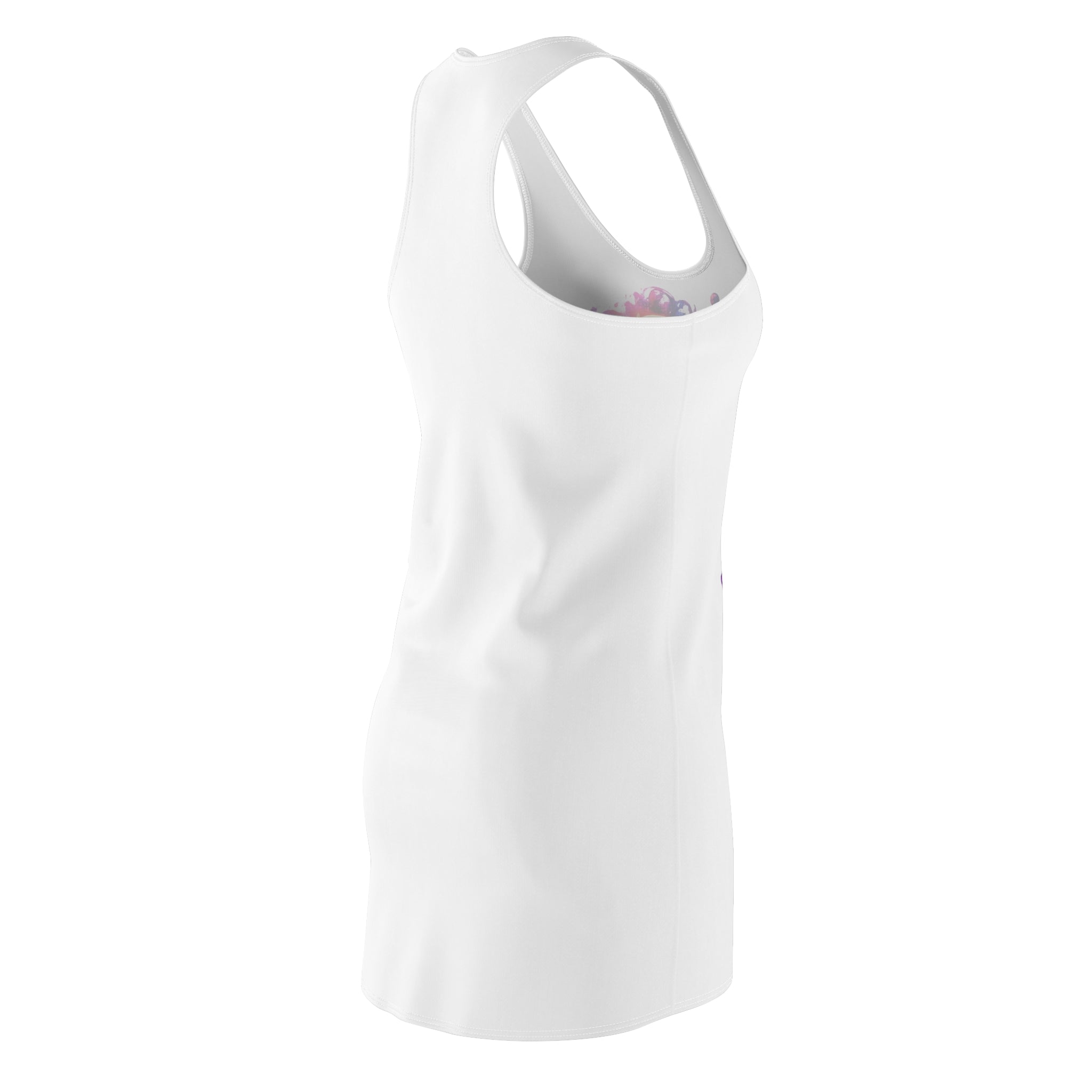 Cosmic Dream Racerback Dress — Galaxy Art Women’s Dress