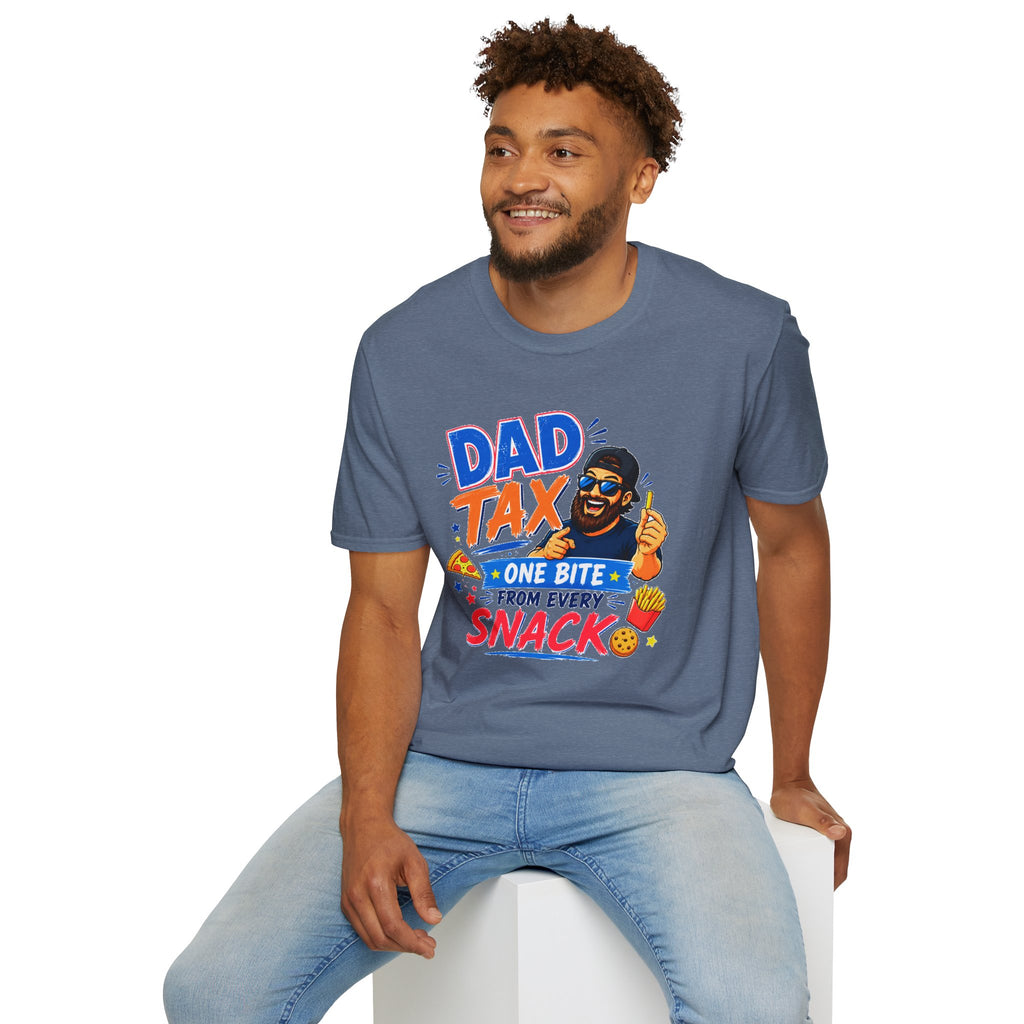 Funny Dad Tax Shirt, One Bite From Every Snack T-Shirt, Dad Joke Tee, Gift for Dad, Daddy Shirt, Father's Day Gift, Food Lover Dad Tee