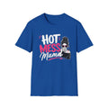 Hot Mess Mama Coffee Lover Shirt, Funny Mom Life Graphic Tee, Caffeine Humor T-Shirt for Moms