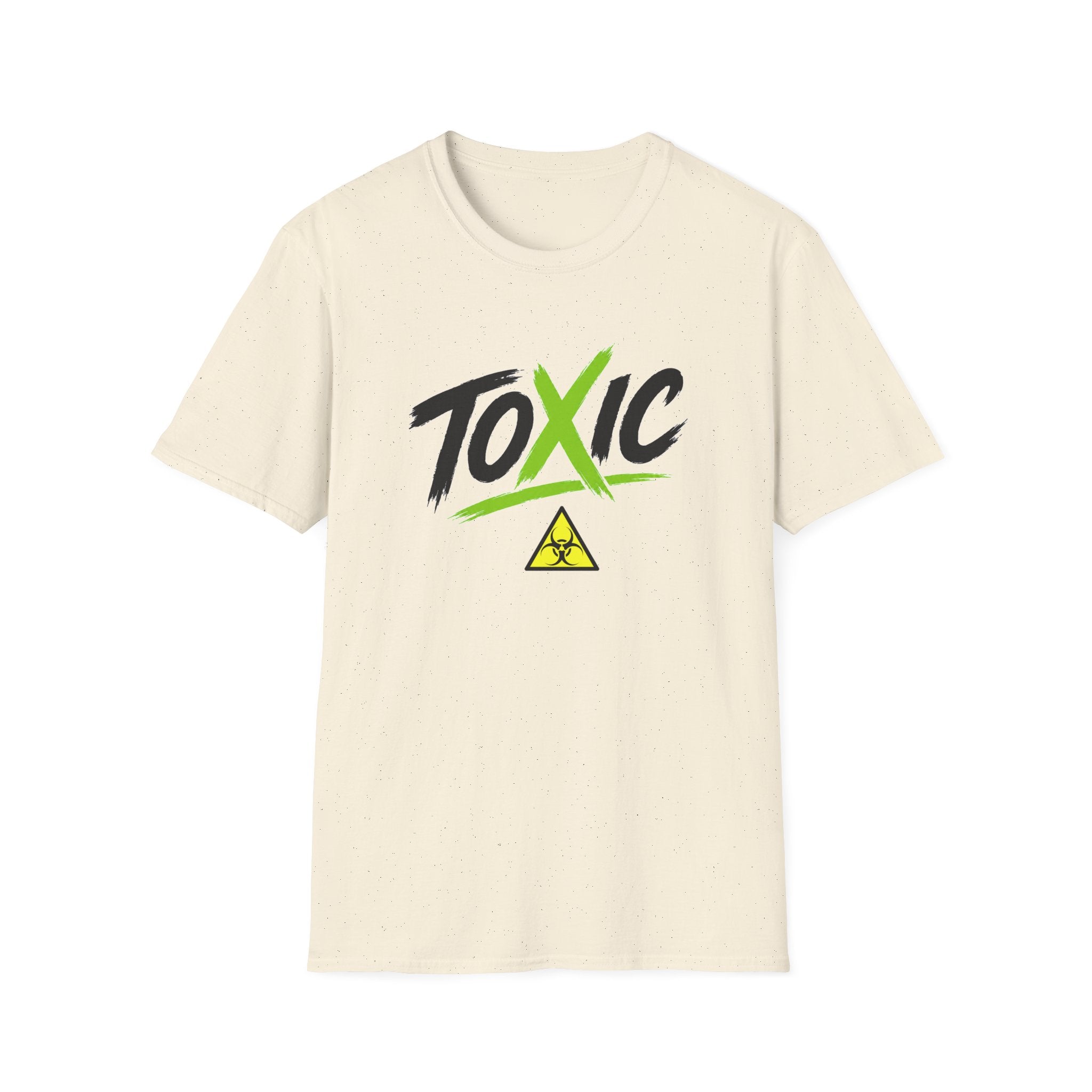 Toxic Graphic Tee | Grunge Streetwear Shirt | Biohazard Aesthetic Unisex T-Shirt