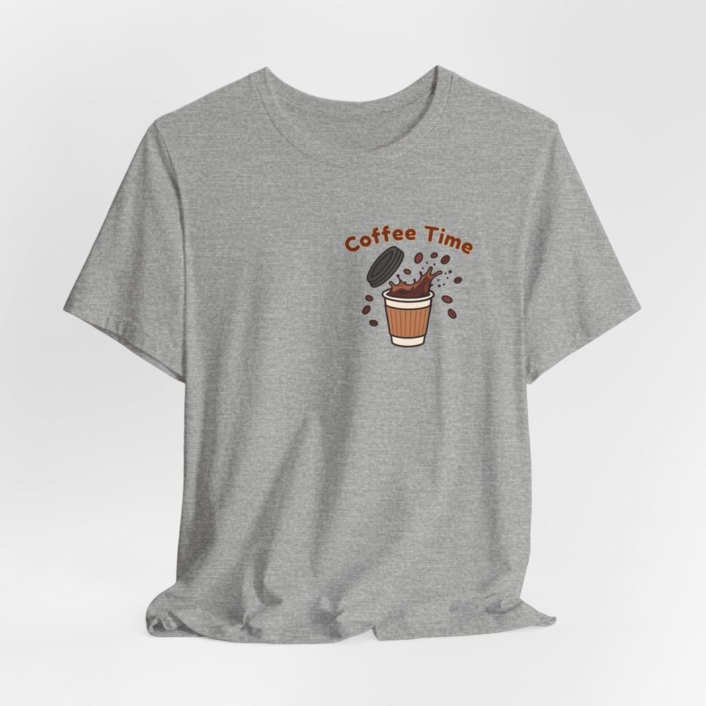 Coffee Time Tee — "More Espresso Less Depresso" Graphic T-Shirt