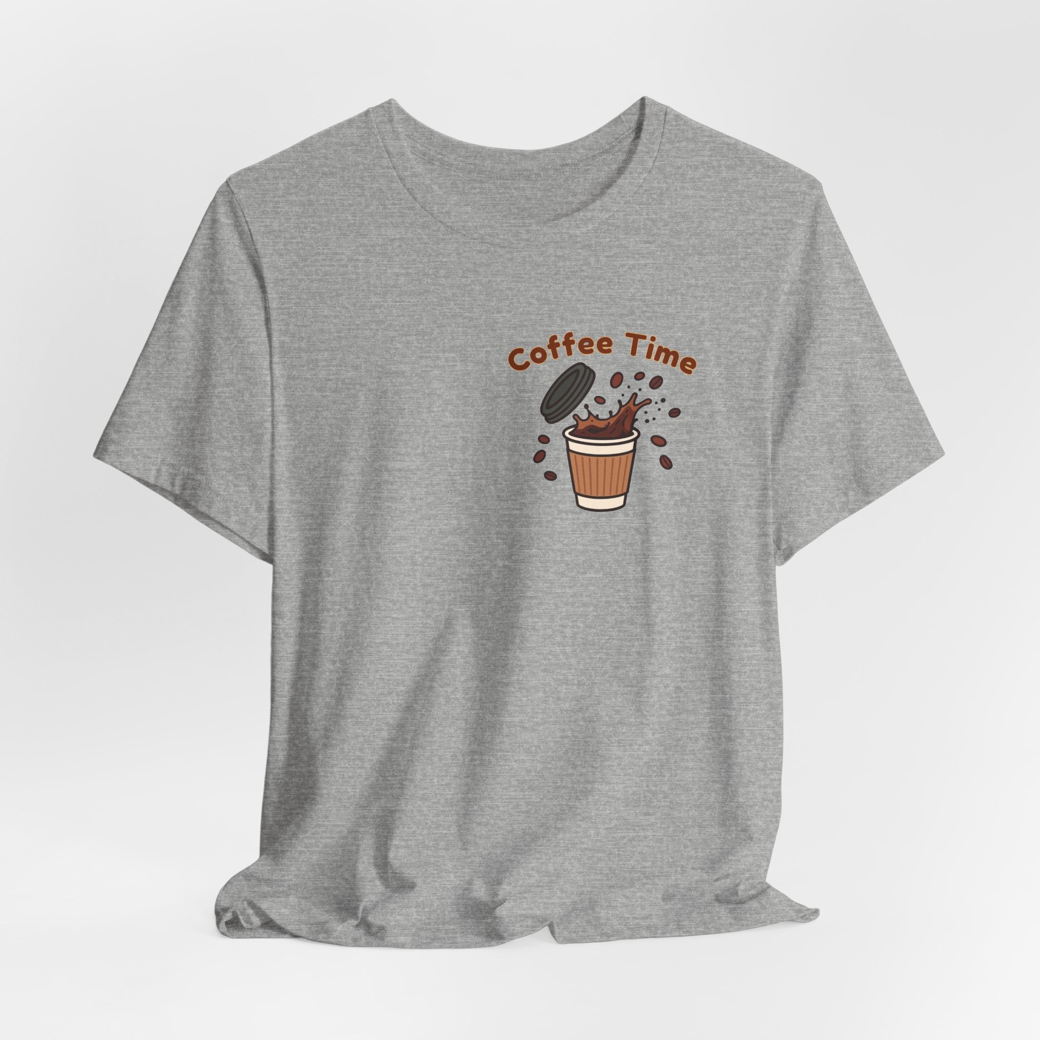Coffee Time Tee — "More Espresso Less Depresso" Graphic T-Shirt