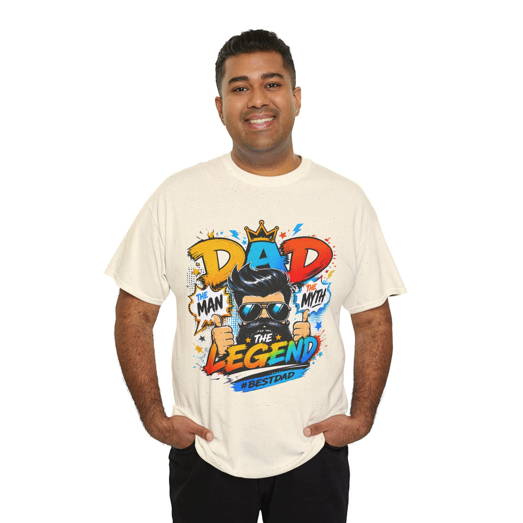 Dad The Legend T-Shirt — 'Dad: Man, Myth, Legend' Graphic Tee for Father’s Day