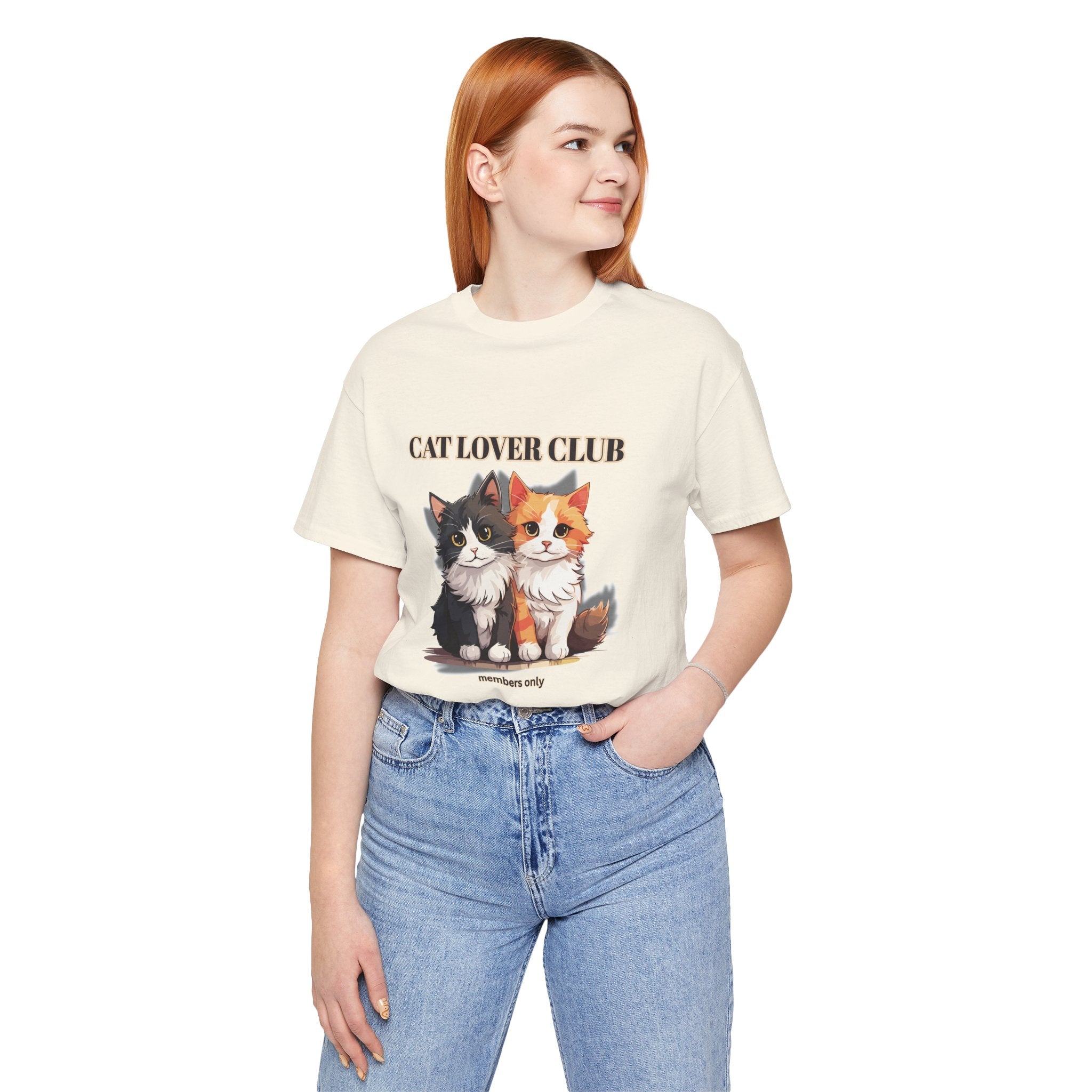 Cat Lover Club T-Shirt — Cute Kittens “members only” Graphic Tee