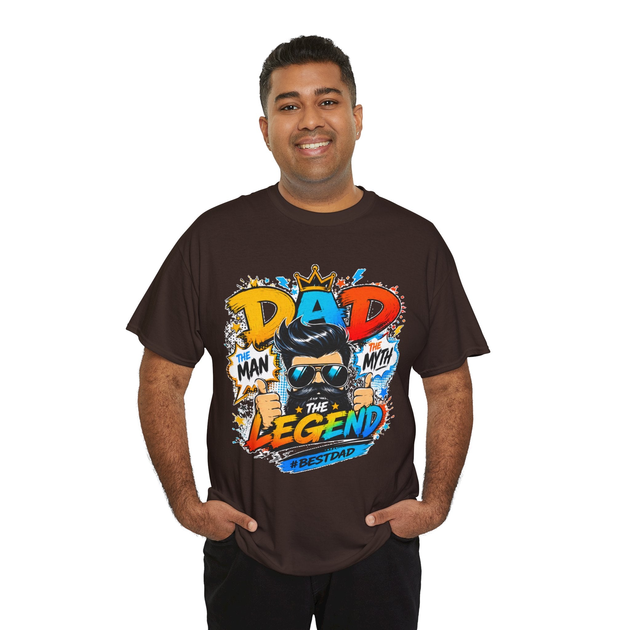 Dad The Legend T-Shirt — 'Dad: Man, Myth, Legend' Graphic Tee for Father’s Day