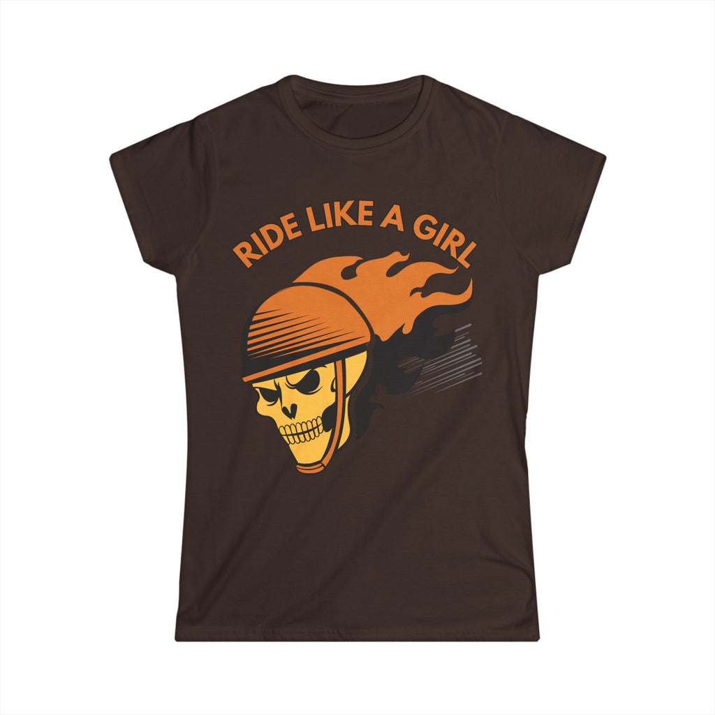 Ride Like A Girl Graphic T-Shirt | Women’s Biker Motorcycle Tee