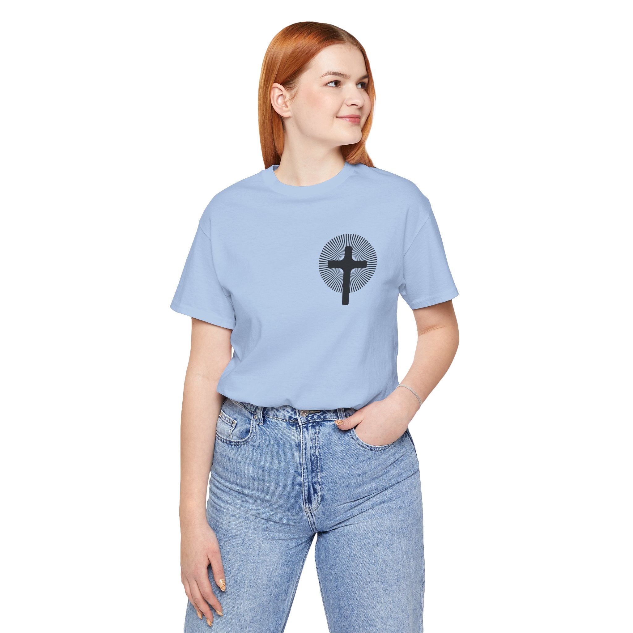 God Is Still Writing Your Story T-Shirt — Christian Inspirational Tee with Cross & Dove