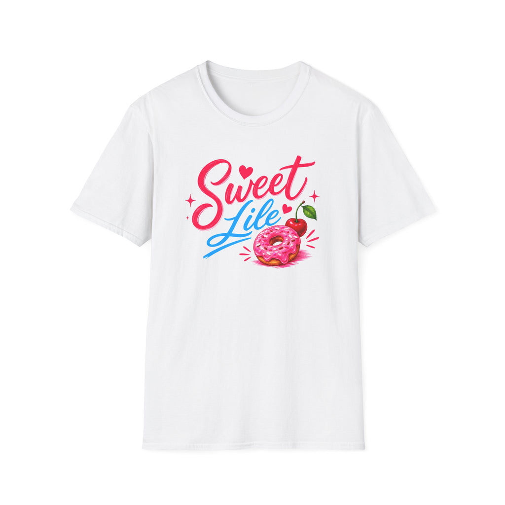 Sweet Life T-Shirt — Cute Donut & Cherry Graphic