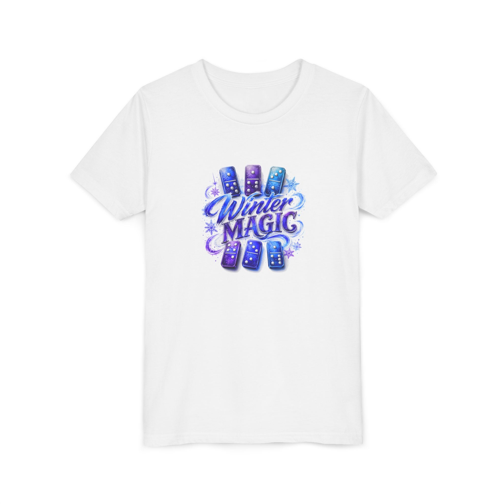 Kids Winter Shirt, Snowflake Graphic Tee, Winter Magic Shirt, Holiday Shirt for Kids