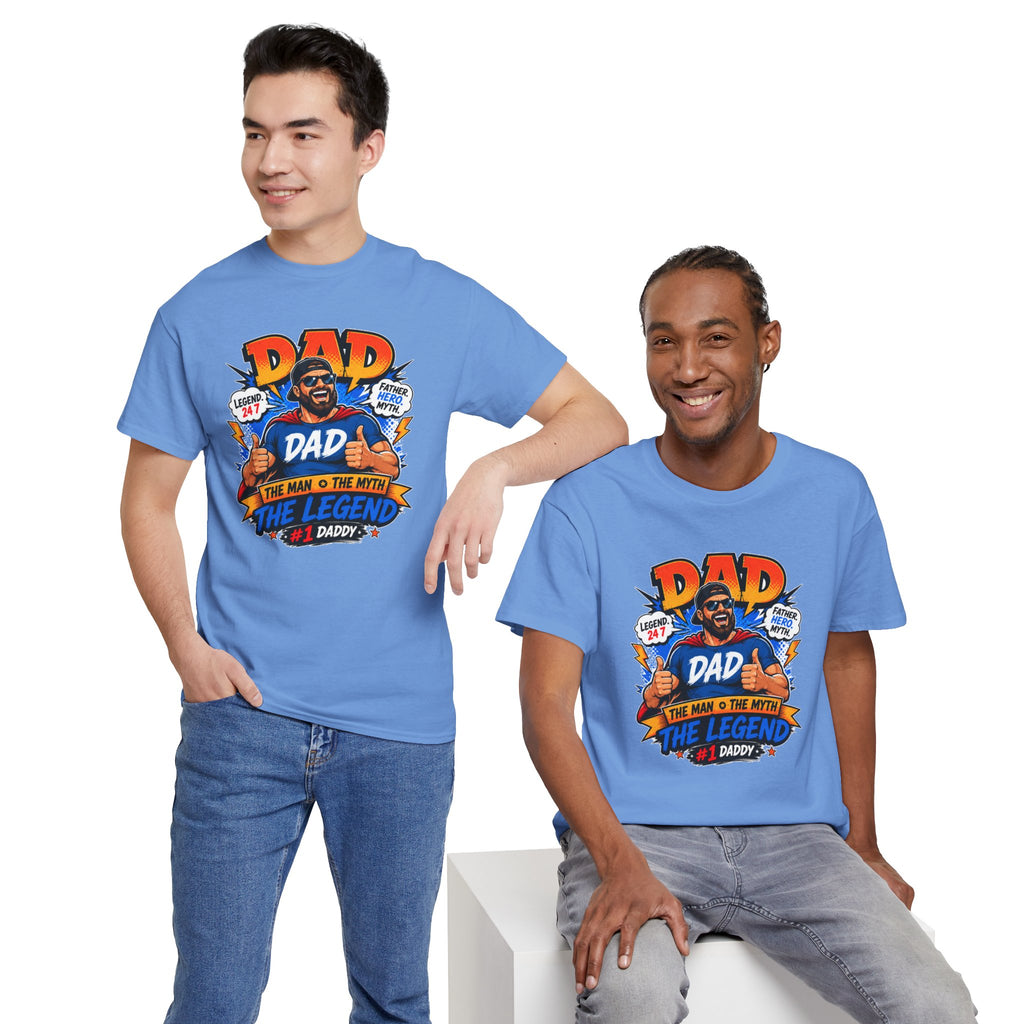 Funny Dad Shirt, Dad The Legend Tee, Father's Day Gift for Dad, Cool Dad Graphic T-Shirt, Best Dad Ever Shirt, Dad Gift