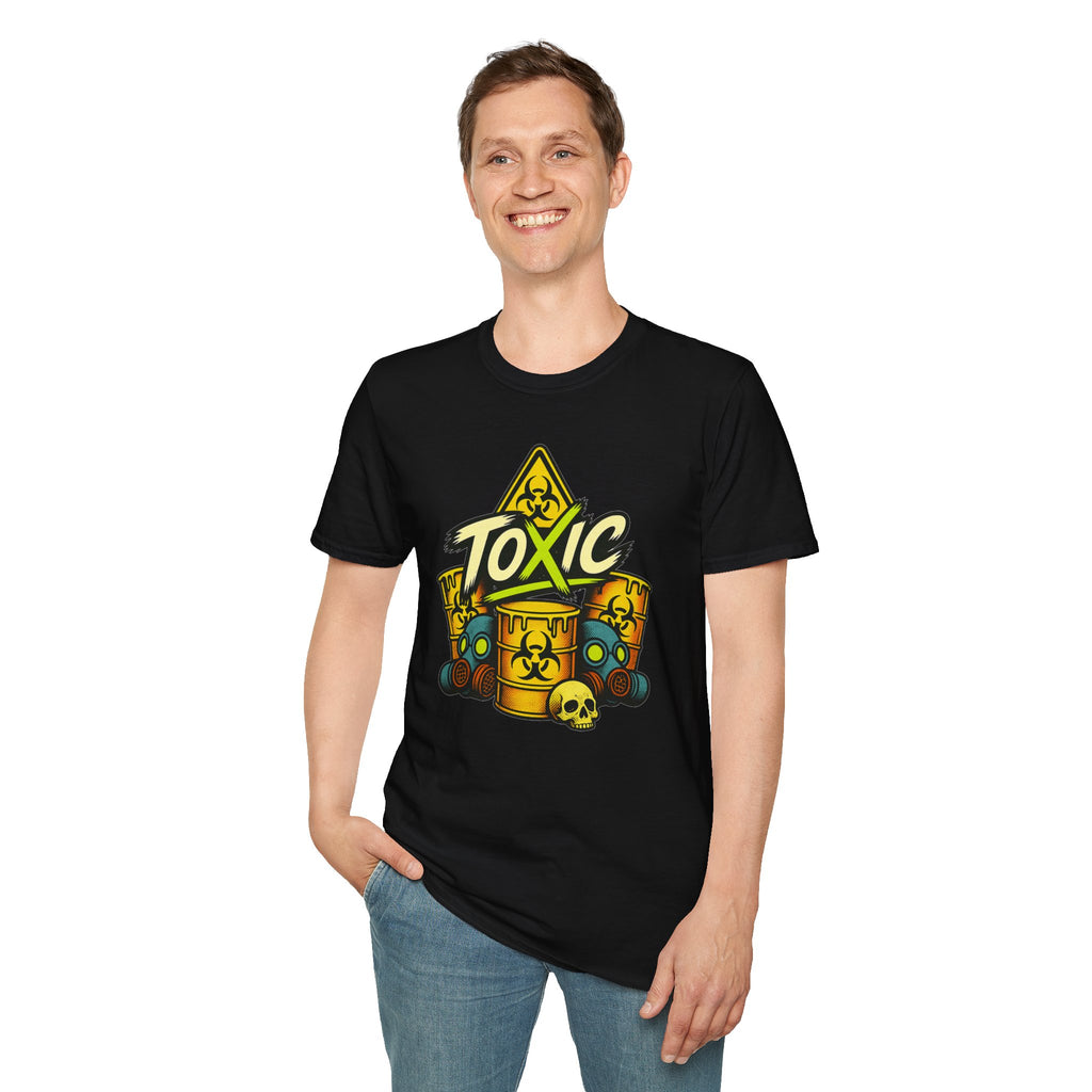 T-Shirt - Toxic Hazard Barrel Graphic Tee