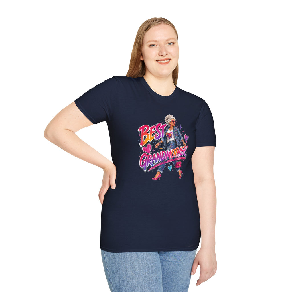 Best Grandmother Shirt, Funny Grandma T-Shirt, Cool Grandma Gift, Retro Grandma Tee, Grandma Birthday Gift