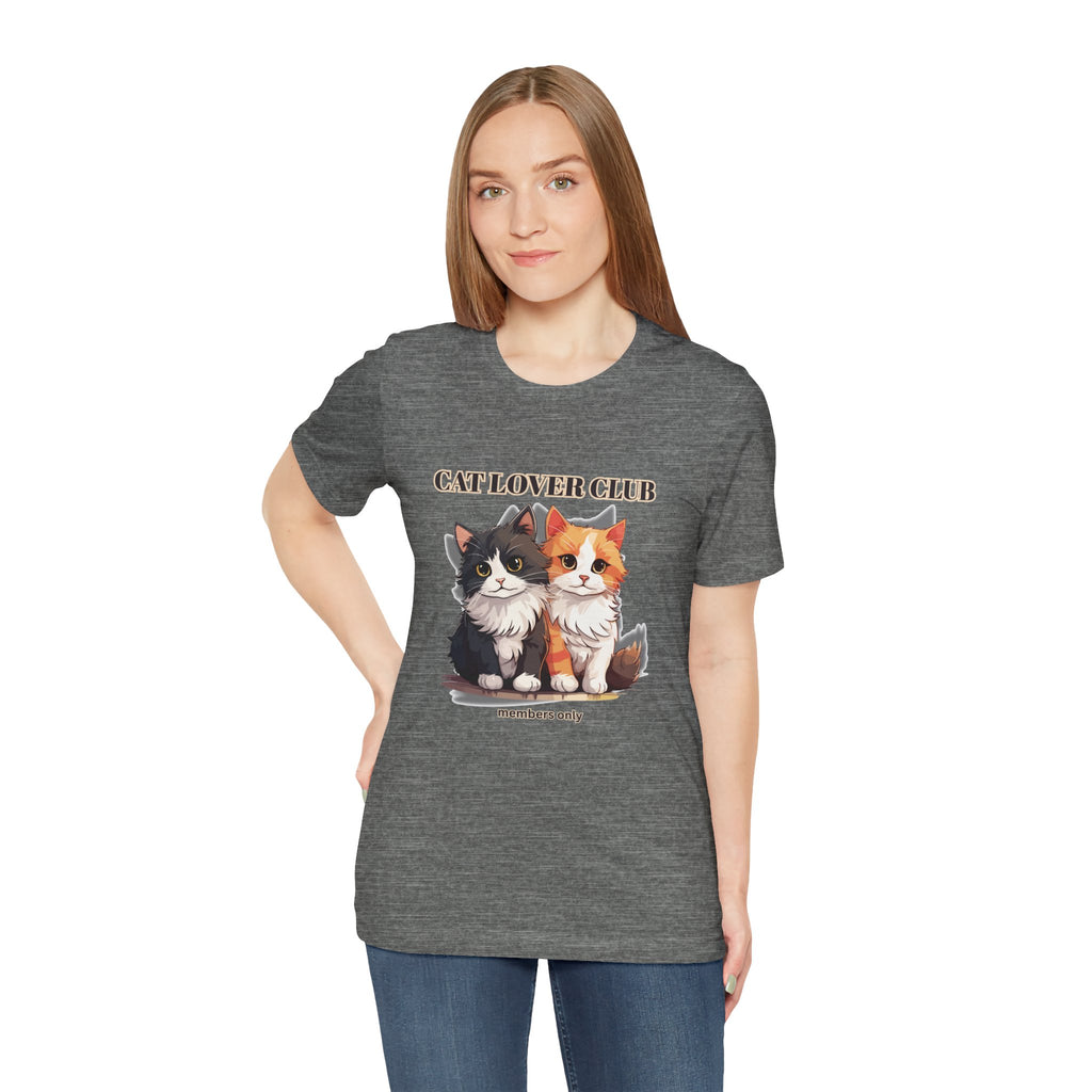 Cat Lover Club T-Shirt — Cute Kittens “members only” Graphic Tee